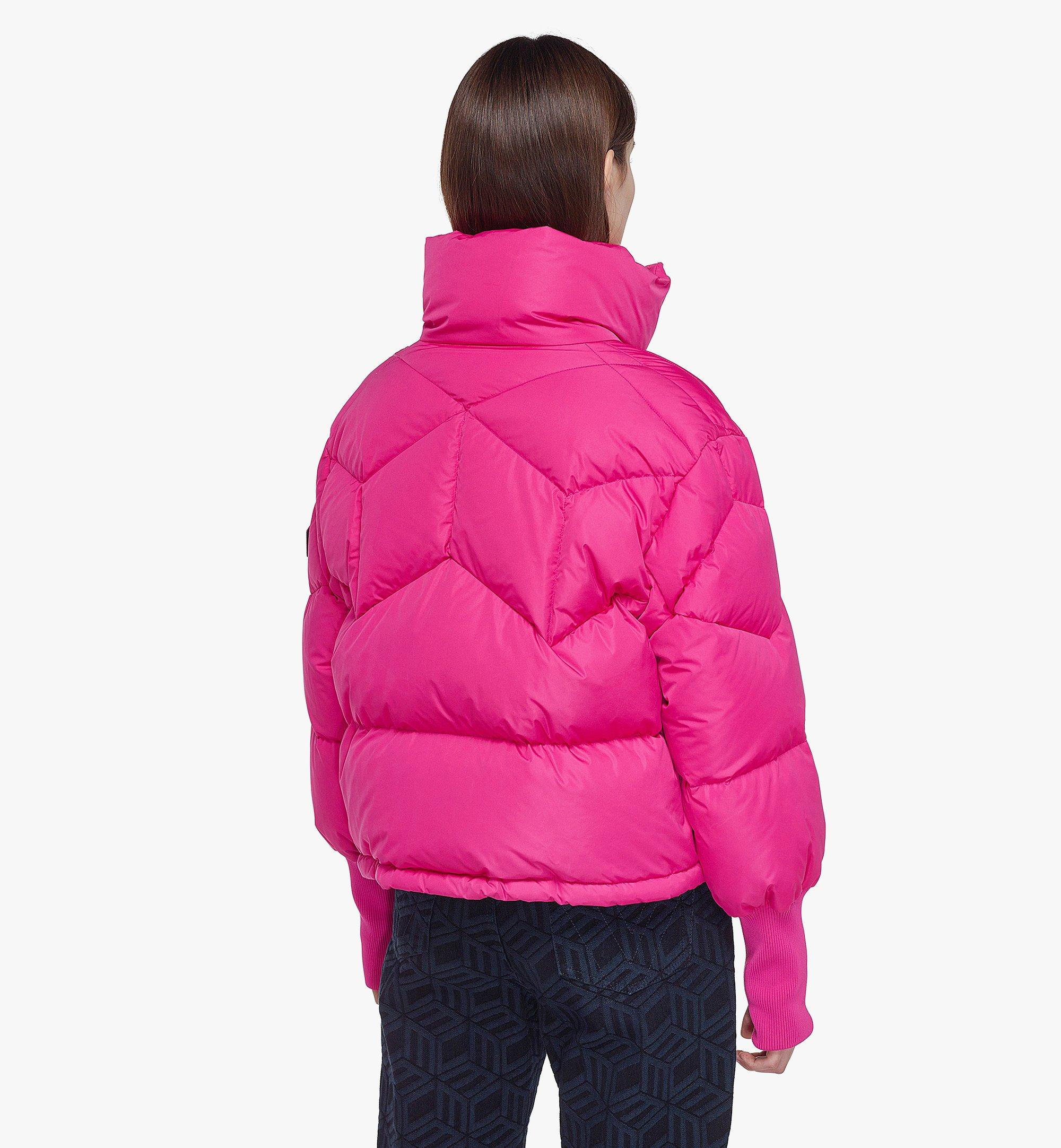 MCM Women’s MCMFormative Down Parka in Biodegradable Nylon Pink MFCCAMM02QR00L Alternate View 2