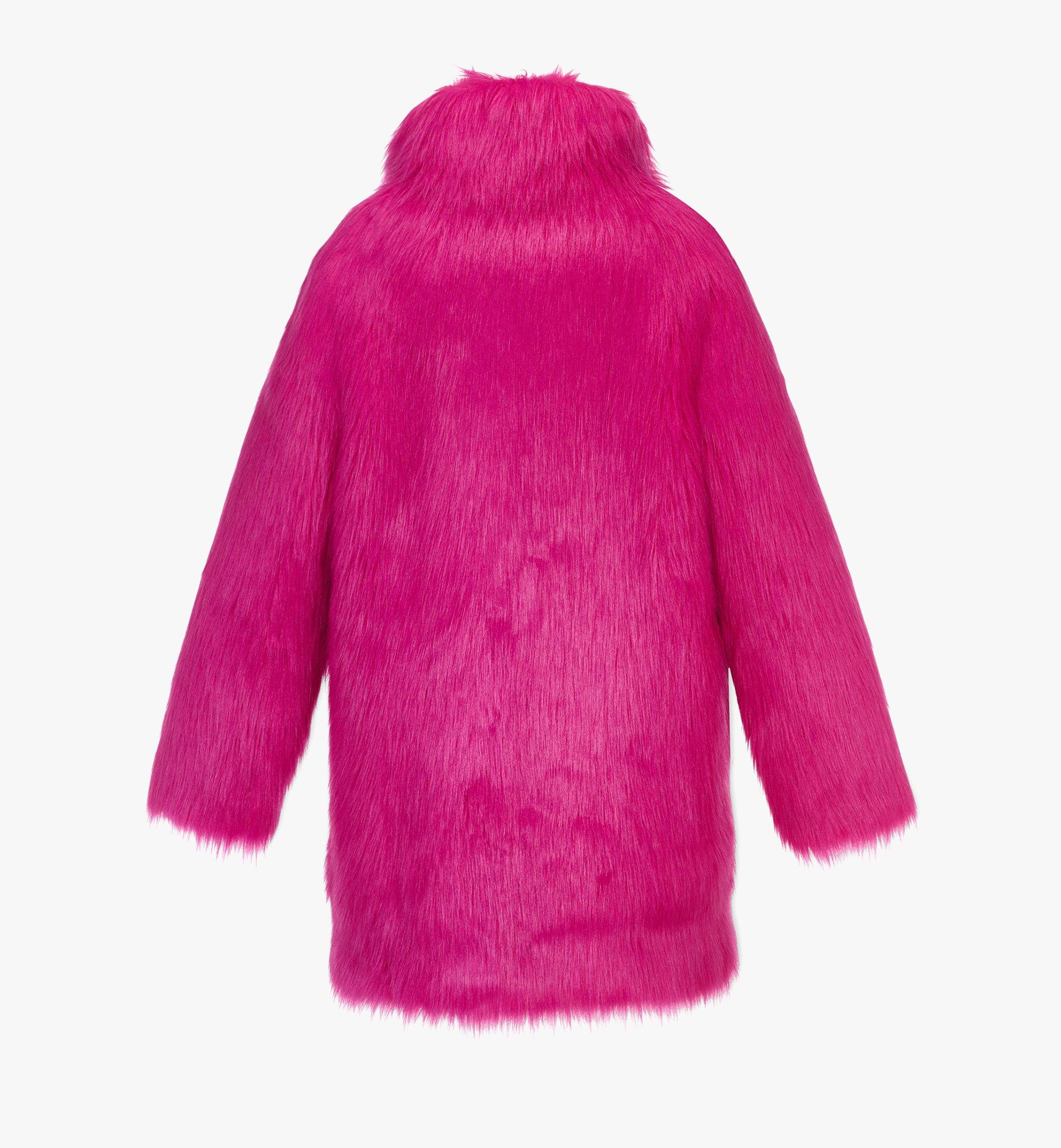 Small Women’s MCMFormative Coat in Faux Fur Pink | MCM ®MY