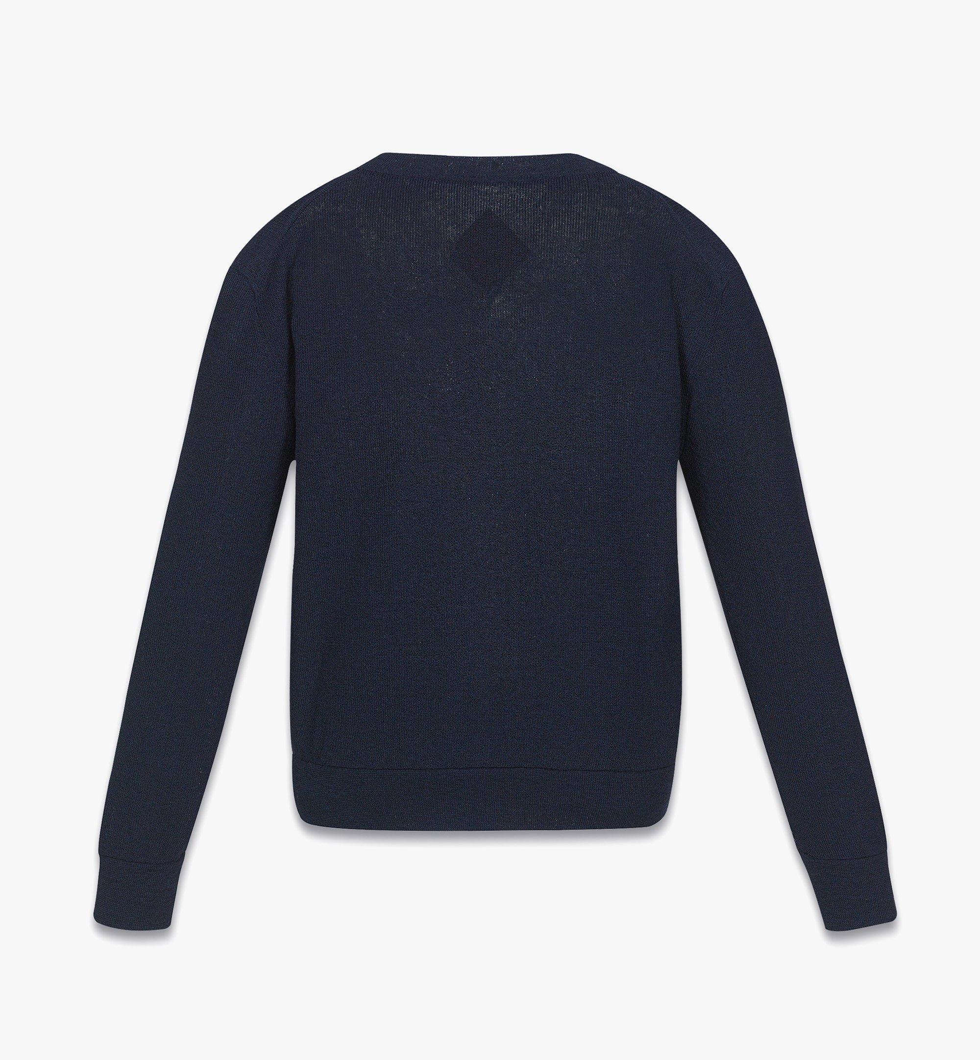 Small ロゴ刺繍入りニットカーディガン NAVY BLAZER MCM ®JP