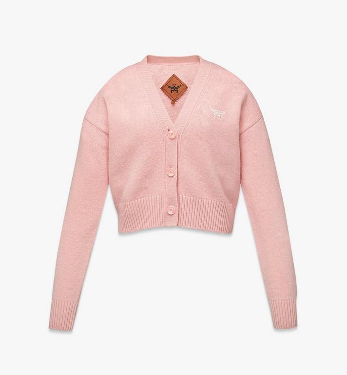 Large Laurel Cropped Cardigan in Wool and Recycled Cashmere Large Laurel Cropped Cardigan in Wool and Recycled Cashmere
