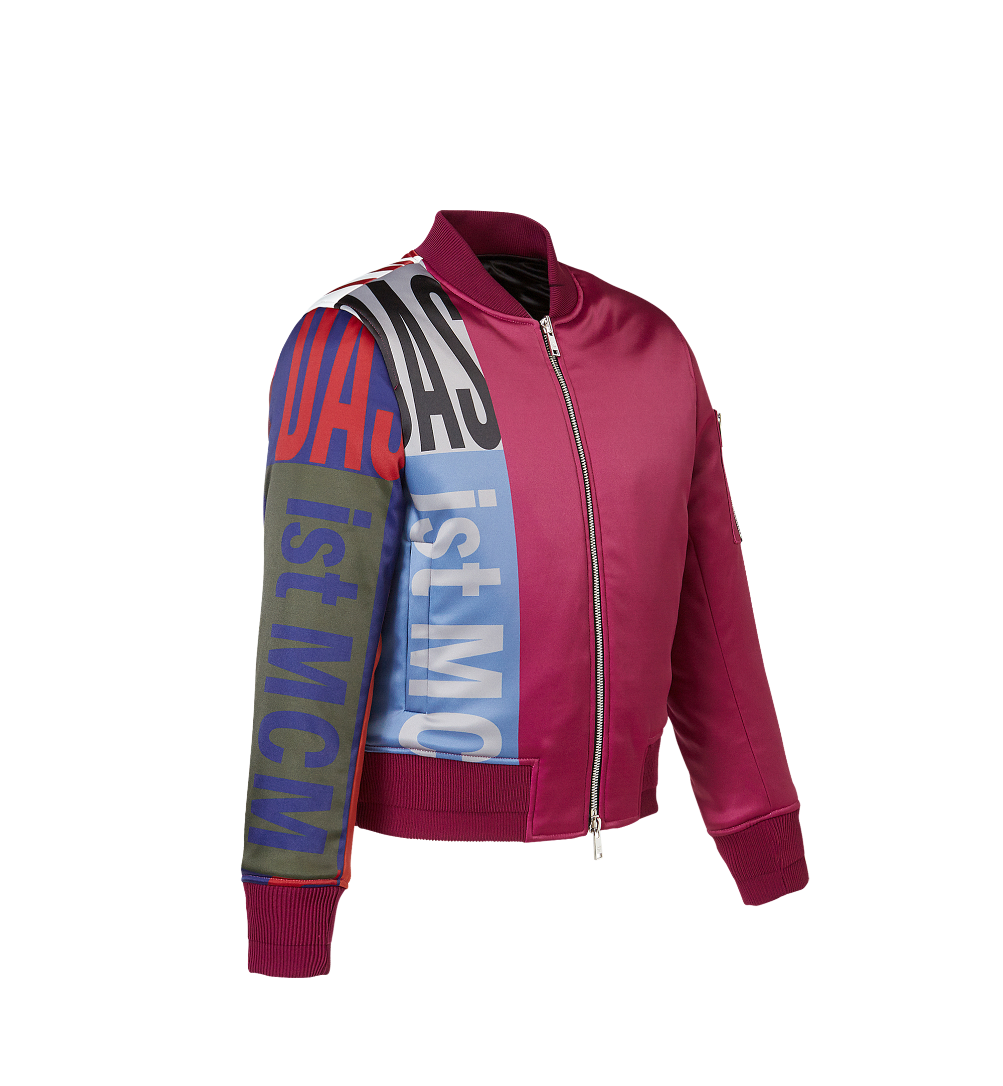 MCM Women's Das Ist MCM Satin Bomber Jacket  MFJ8AMM30UK00S Noch mehr sehen 1