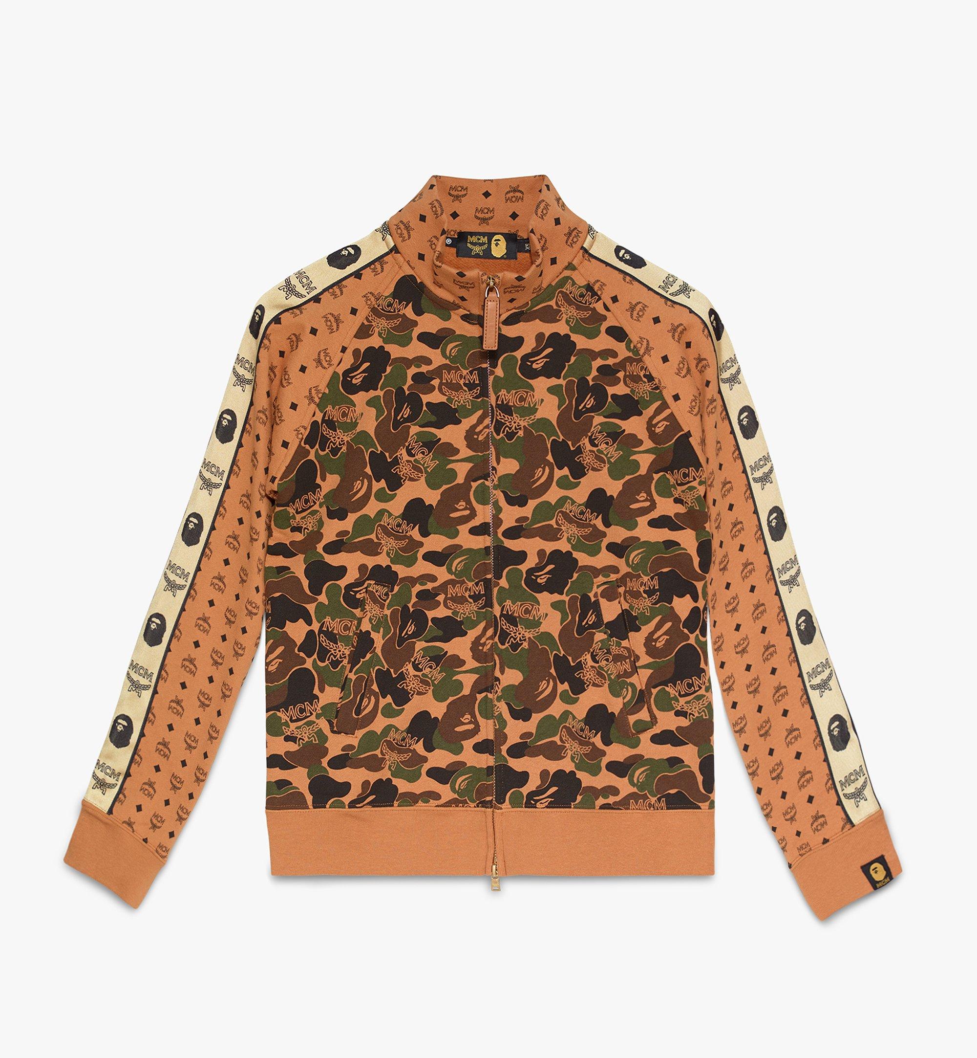 bape orange jacket