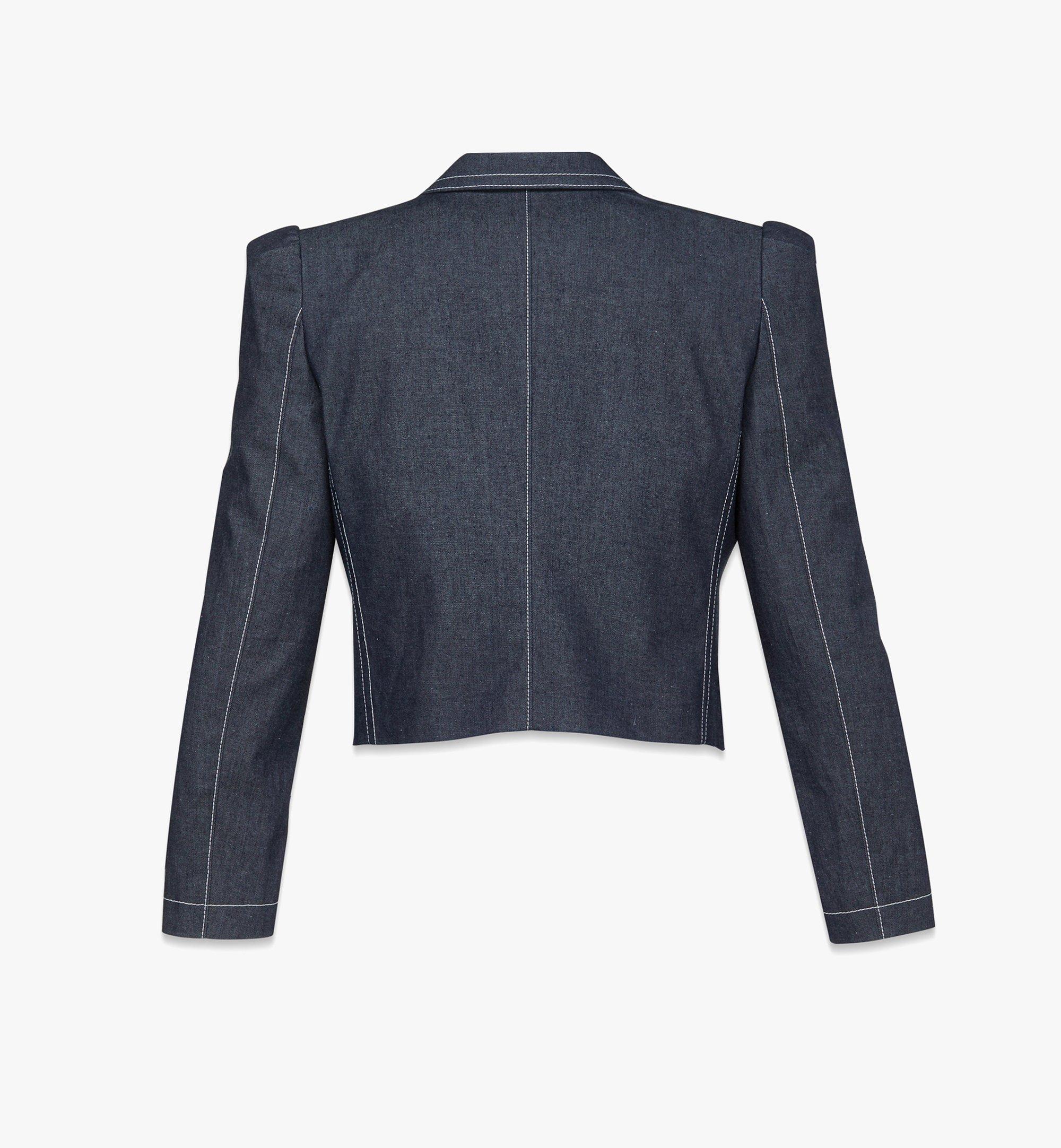 MCM / クロップドデニムブレザー/ジャケット/M/デニム/IDG/mfjdamm02li00m// MFJDAMM02LI0XS_04?$pdp-large$