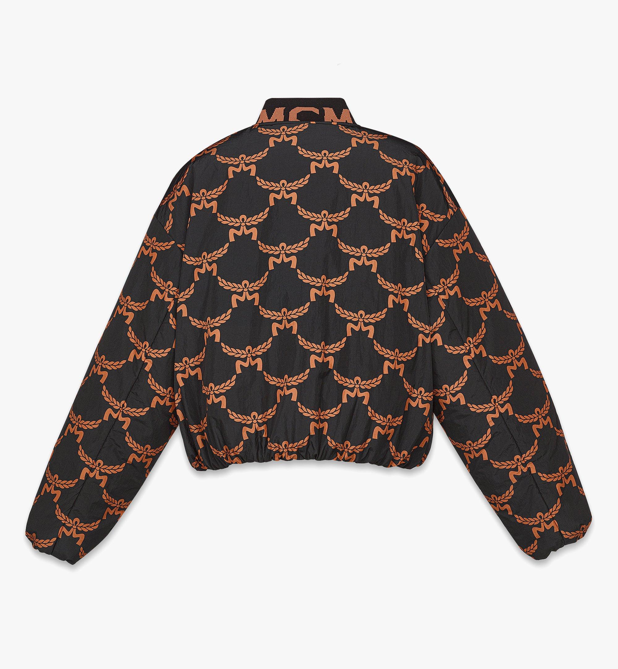MCM Lauretos Bomber Jacket in ECONYL® Black MFJEAMM03BK00L Alternate View 1
