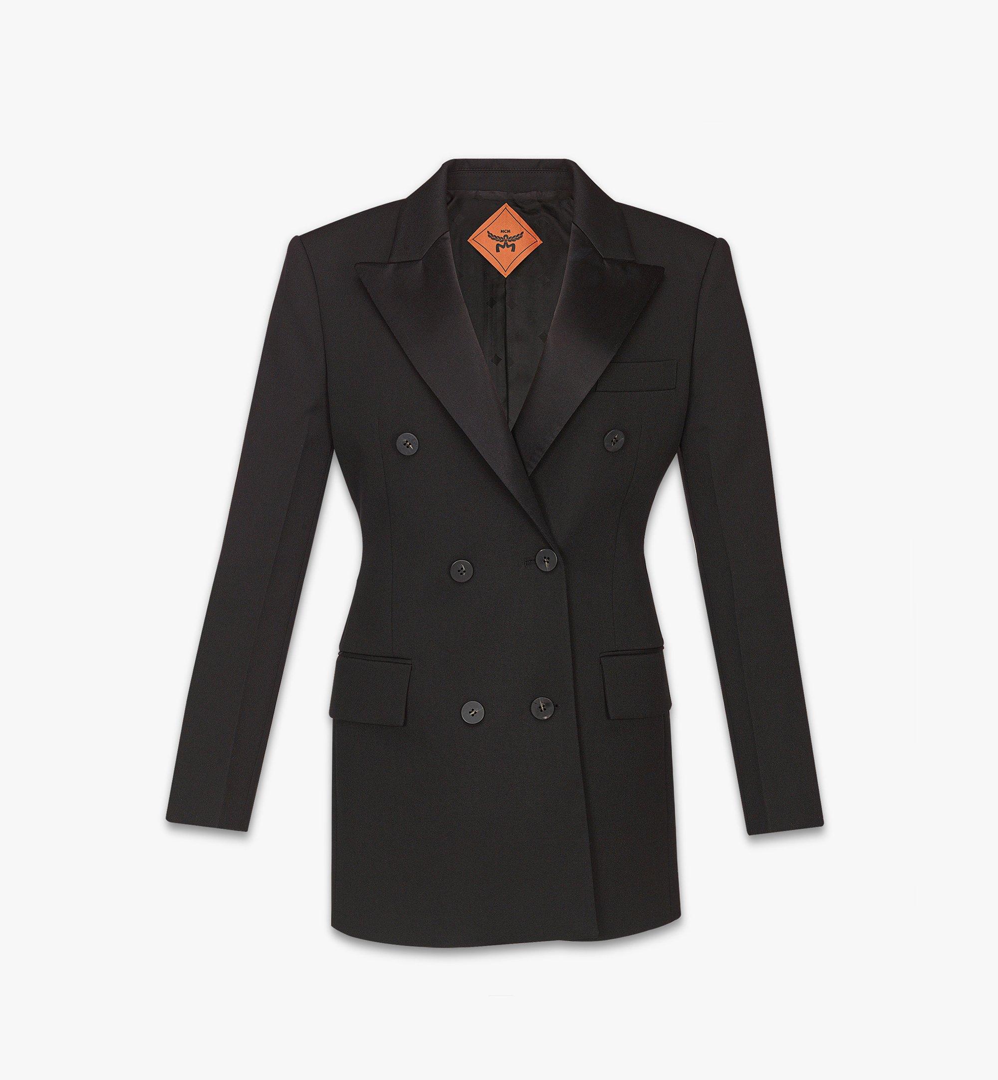 MCM Power Wool Jacket Black MFJESMM06BK042 Alternate View 1