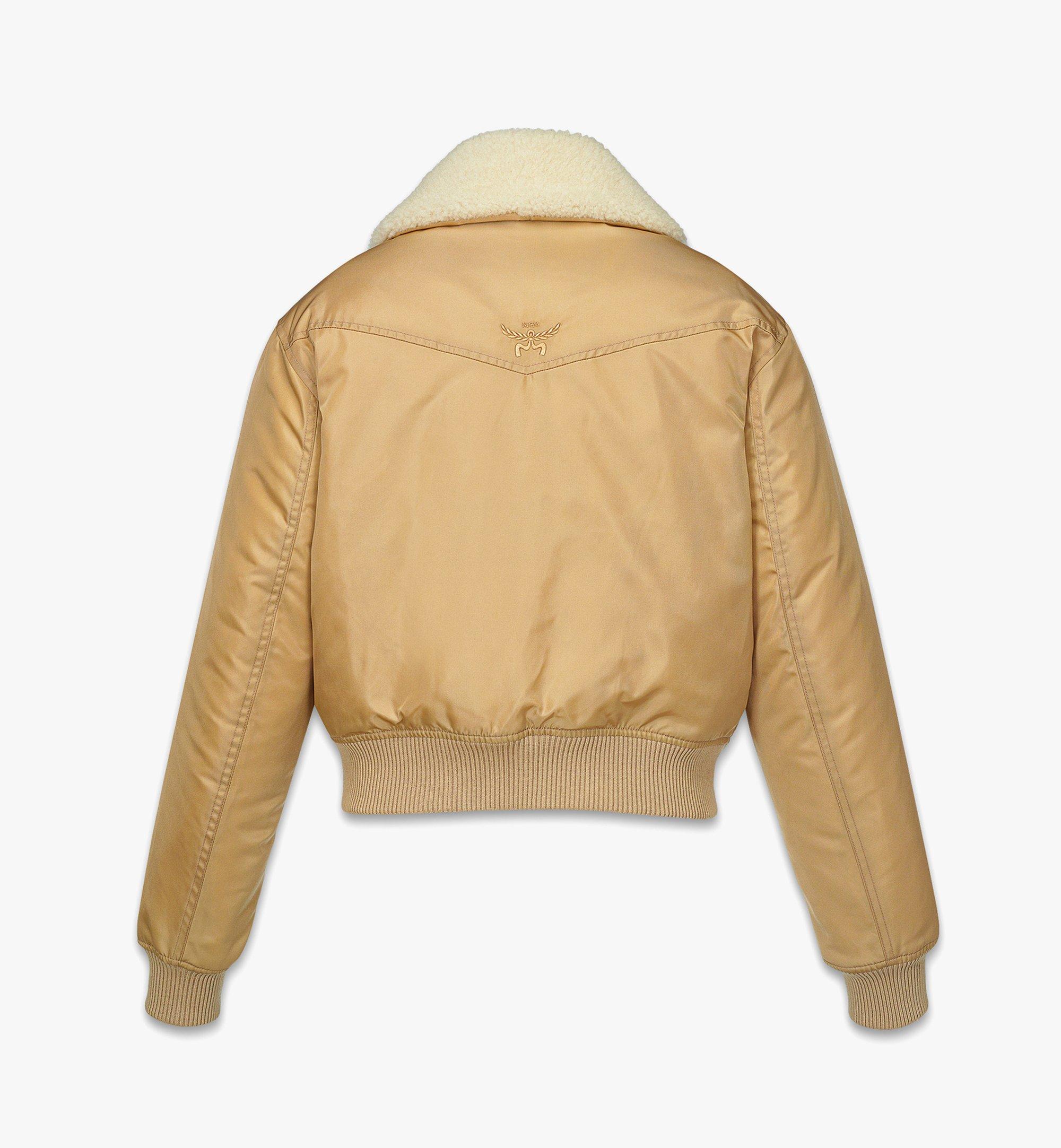 MCM パイロットジャケット - ムートン＆ECONYL® Beige MFJFAMM01IG00S ほかの角度から見る 1