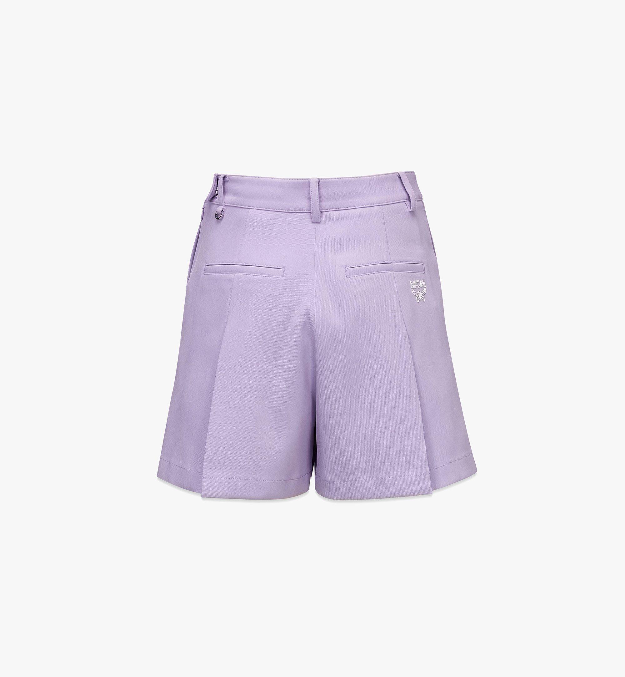 MCM ウィメンズ Golf in the City スコート Purple MFKDSMM04U700L ほかの角度から見る 1
