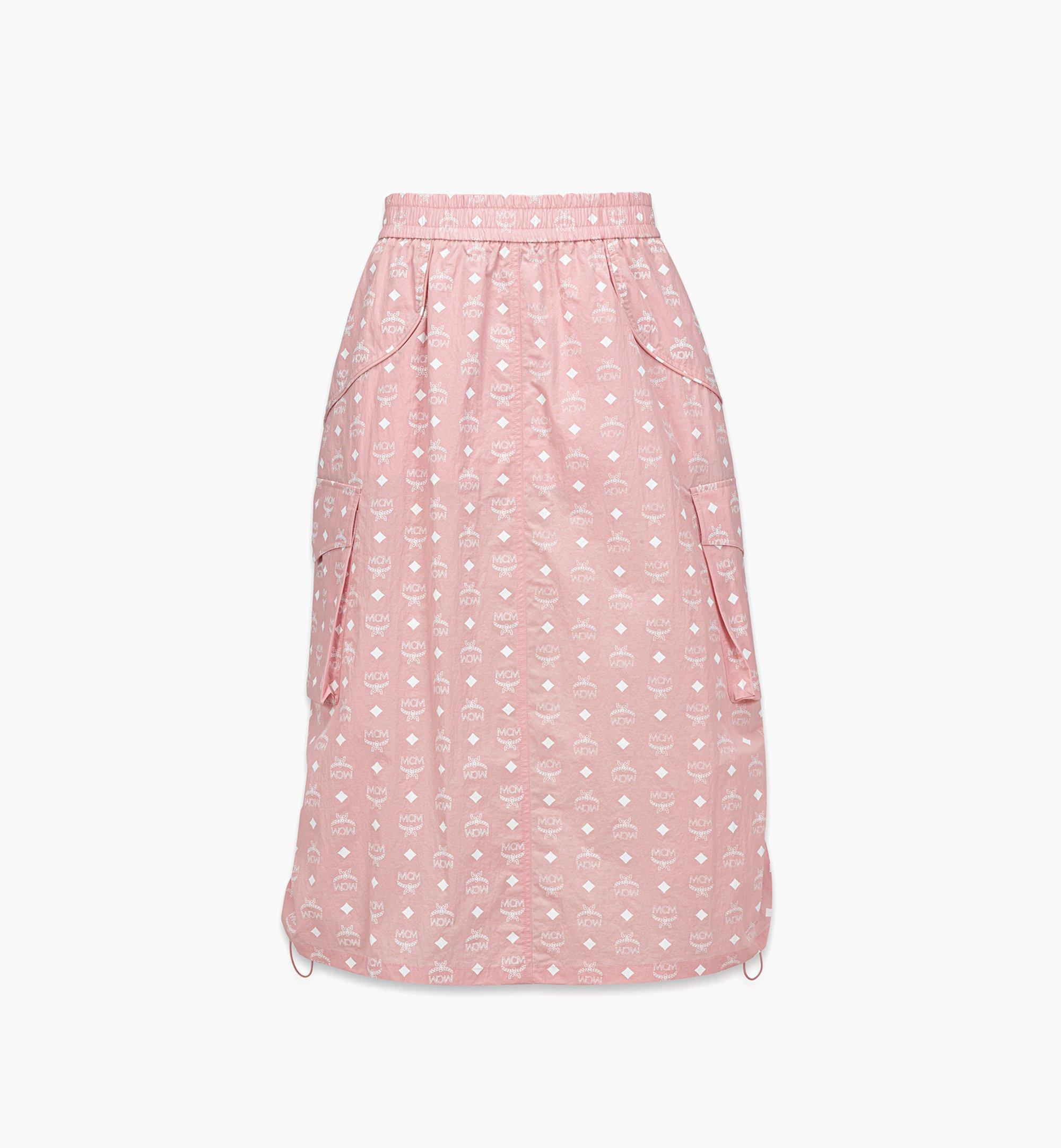 Monogram Midi Skirt