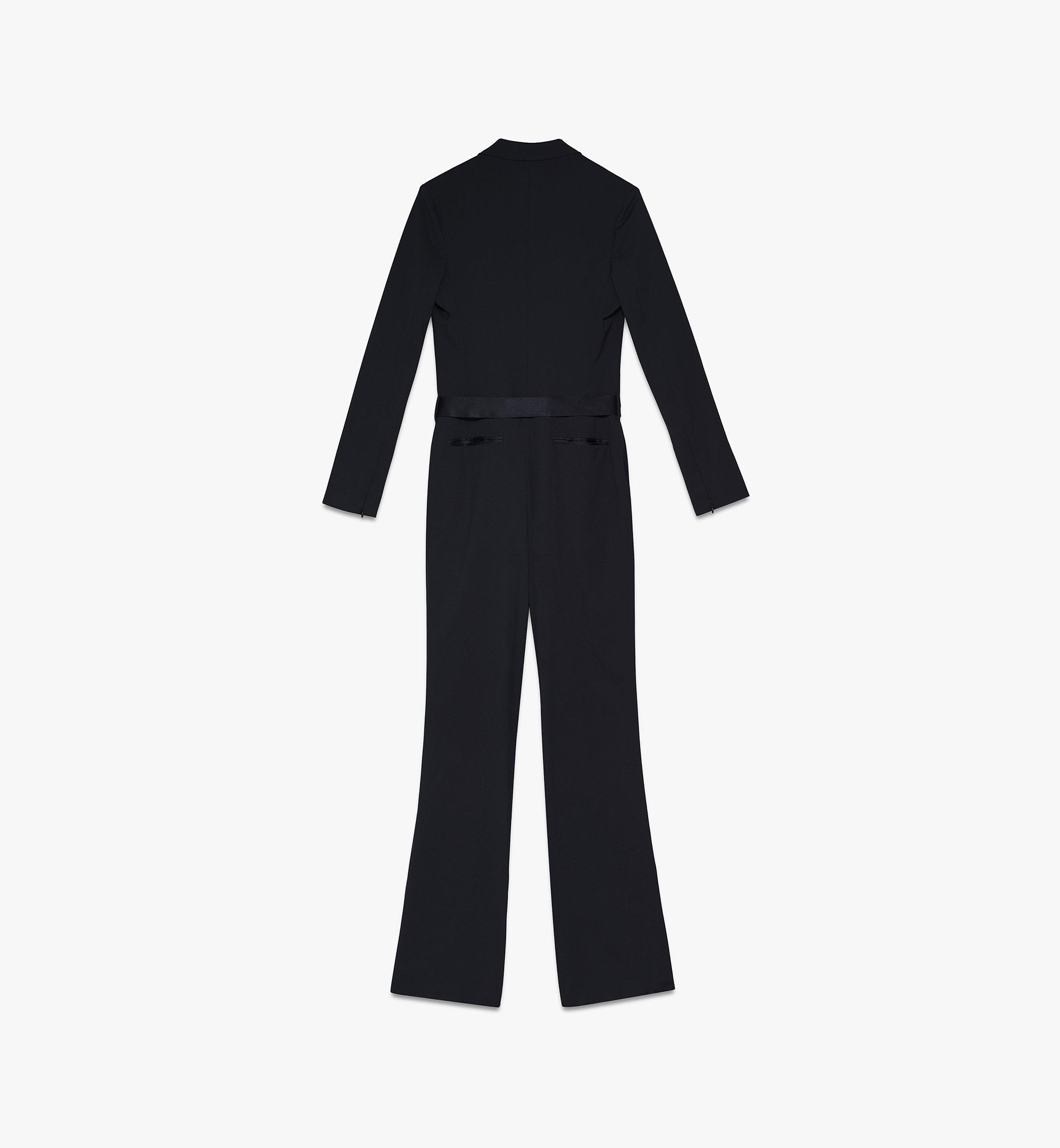 MCM Women's Tailored Wool Jumpsuit Black MFMASMV02BK040 Alternate View 1