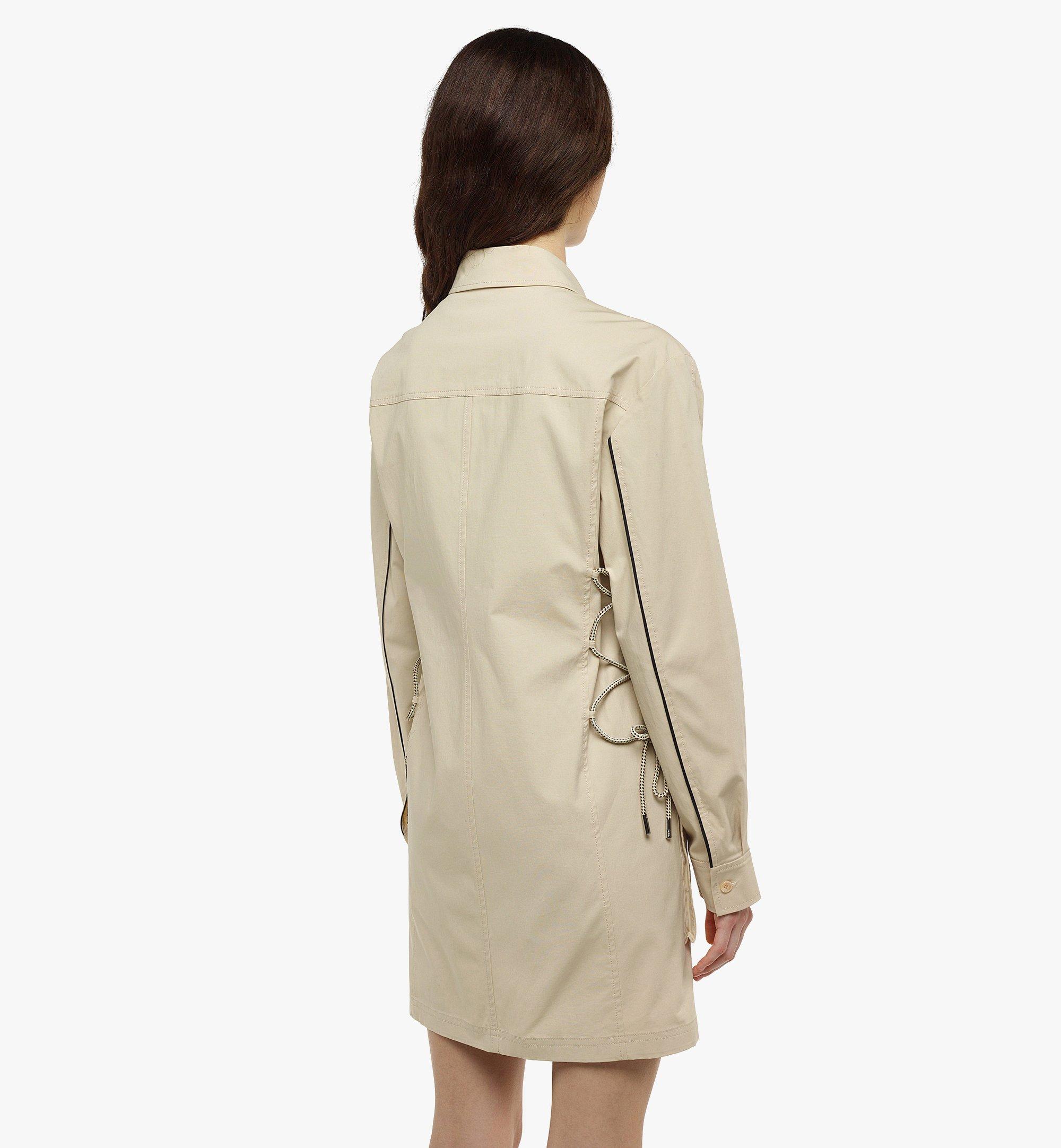 MCM Women’s Meta Safari Dress Beige MFODSMM01IW00L Alternate View 3