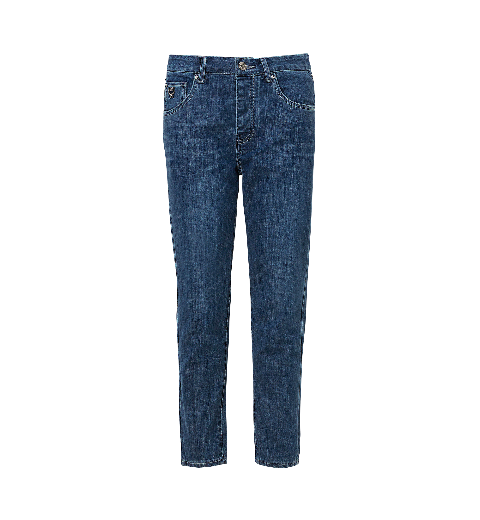 MCM Damen-Jeans mit geradem Schnitt Blue MFP8SMM45LL00S Noch mehr sehen 1