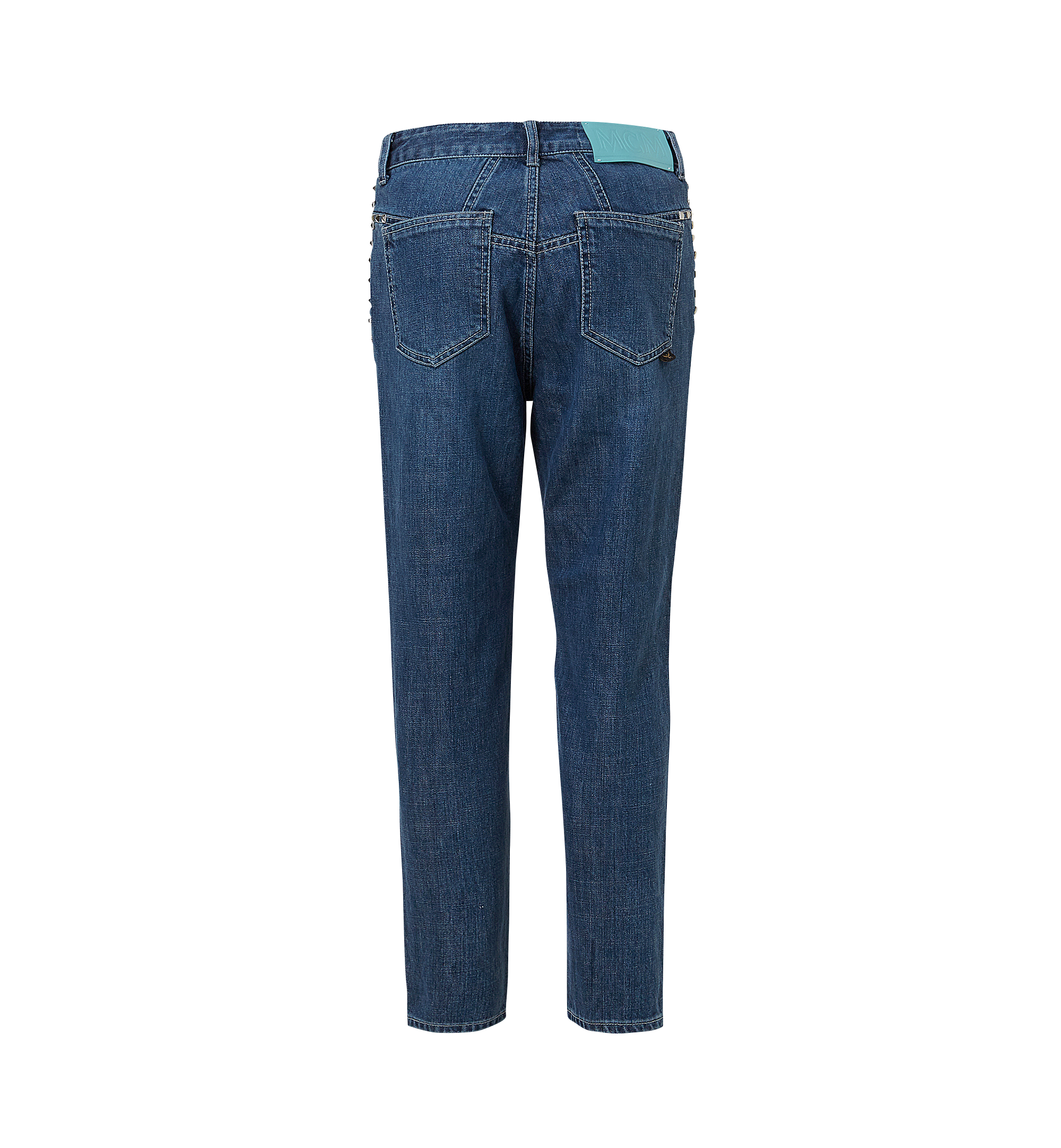 MCM Damen-Jeans mit geradem Schnitt Blue MFP8SMM45LL00S Noch mehr sehen 2