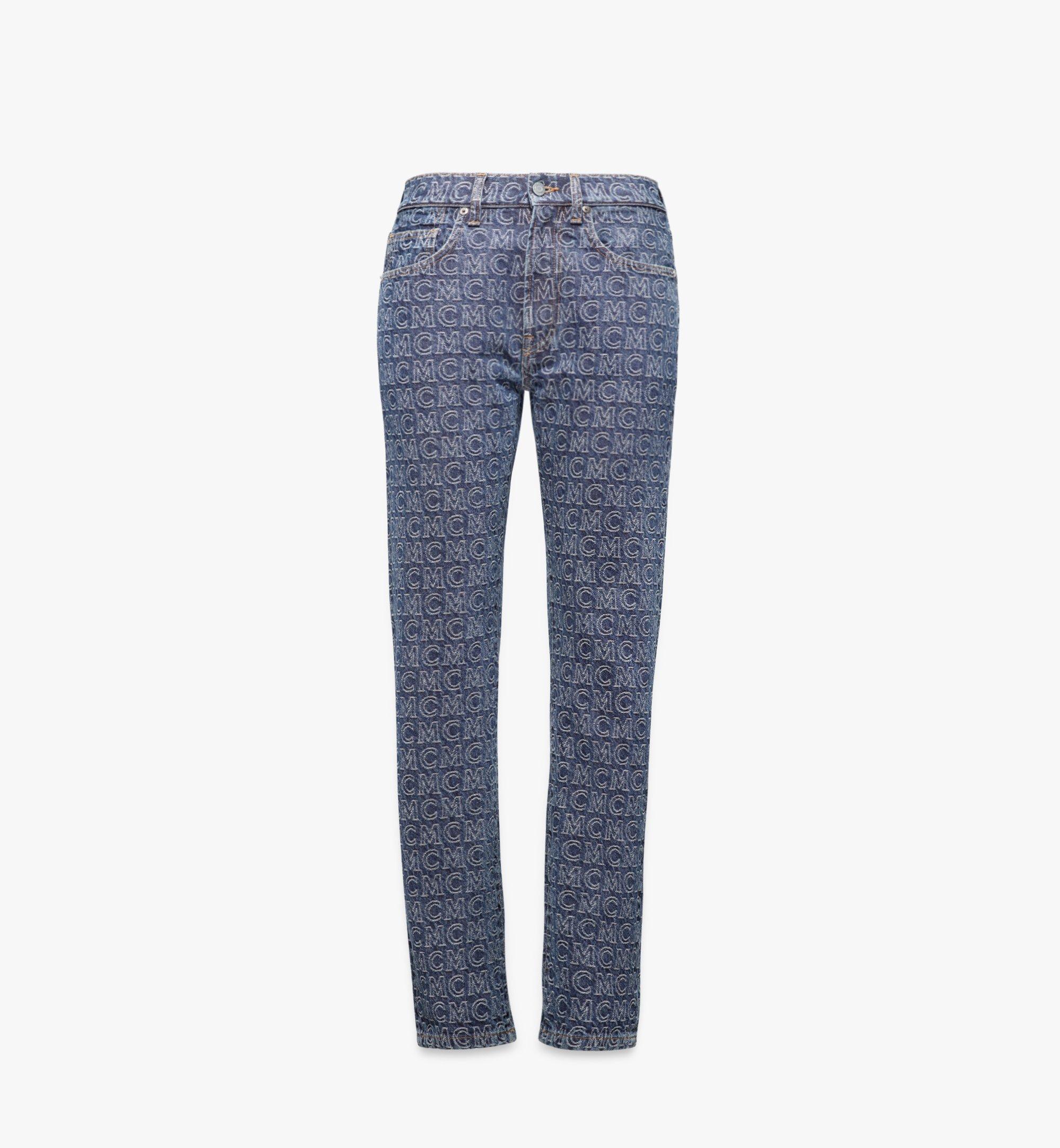 Women's Monogram Straight Leg Jeans