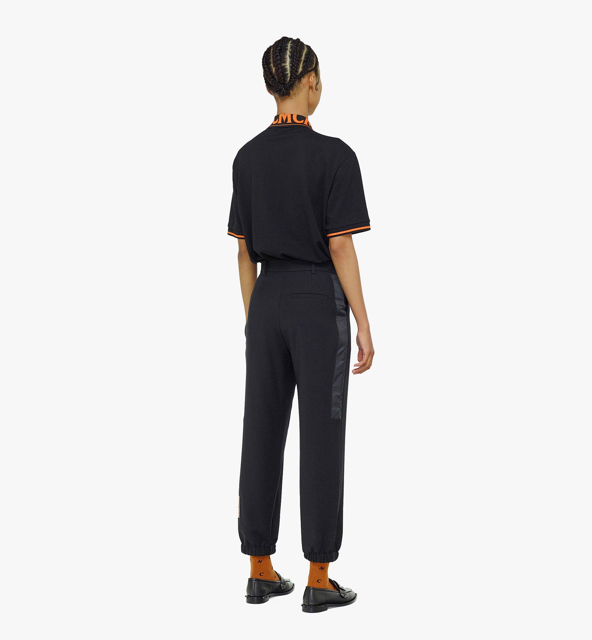 MCM Women’s Wool Jogging Pants Black MFPBAMM02BK038 ほかの角度から見る 2