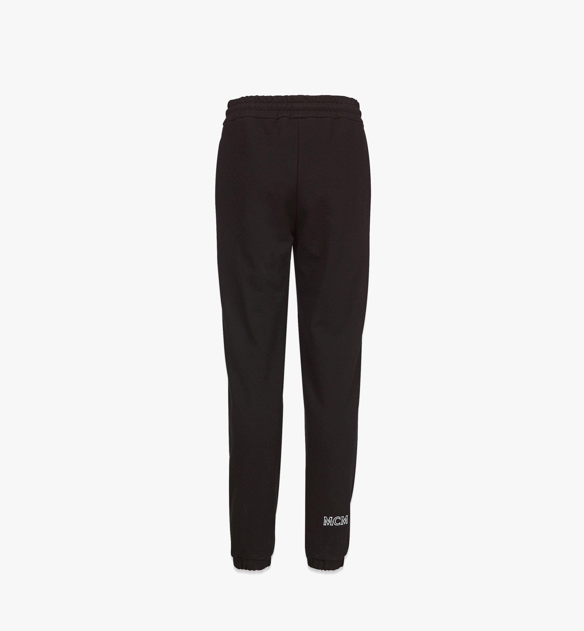 MCM 女士Essentials Logo全棉运动裤 Black MFPCABC01BK0XS 更多视角 1