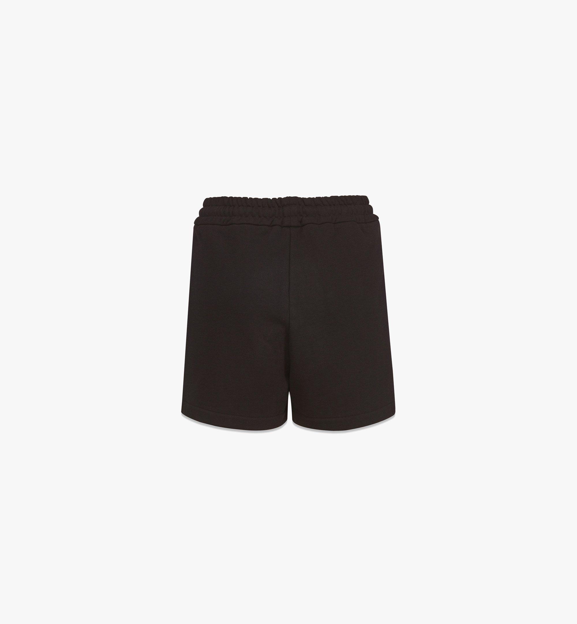 MCM 女士Essentials Logo棉短裤 Black MFPCABC02BK00S 更多视角 1