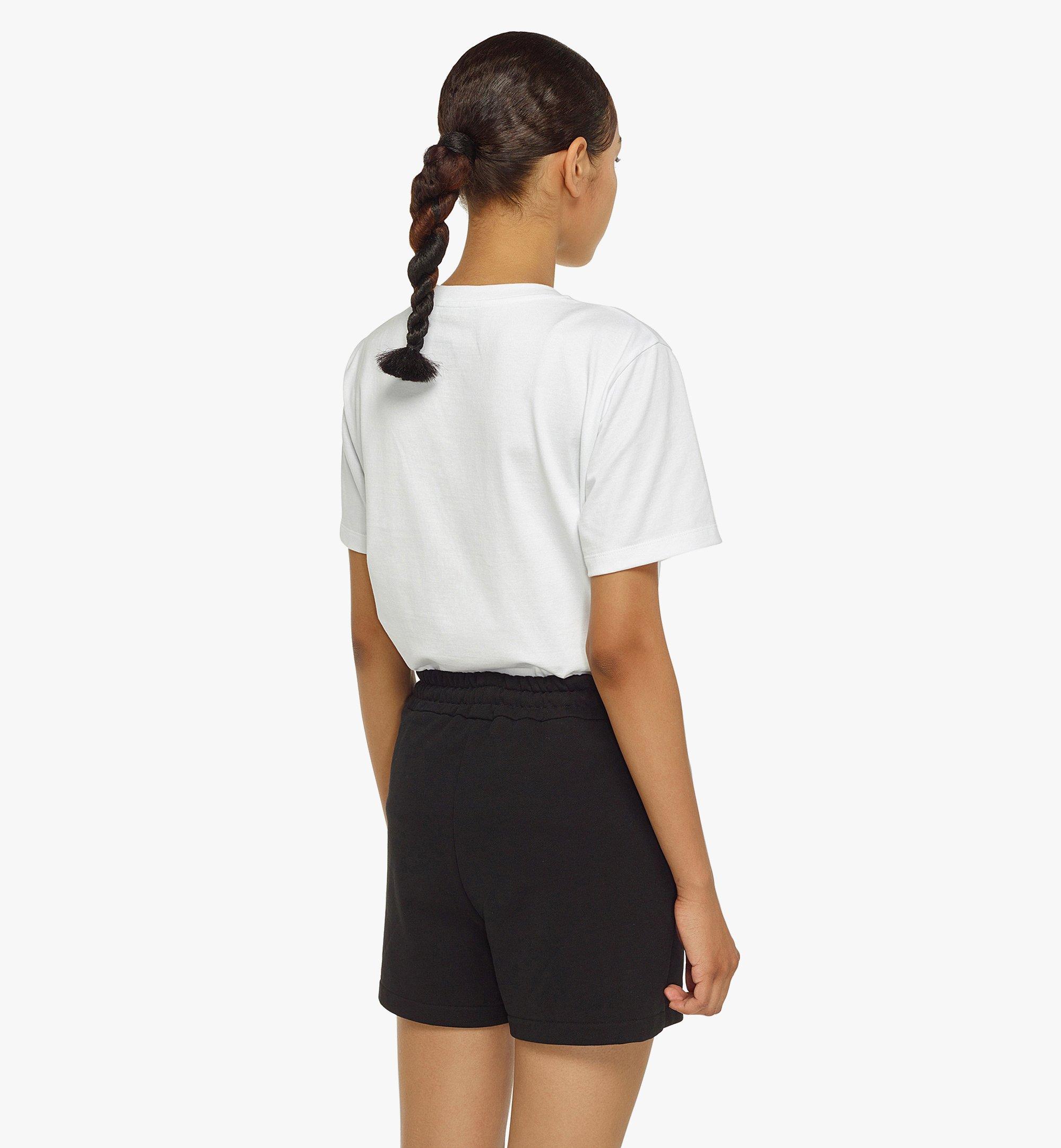 MCM 女士Essentials Logo棉短裤 Black MFPCABC02BK00S 更多视角 2