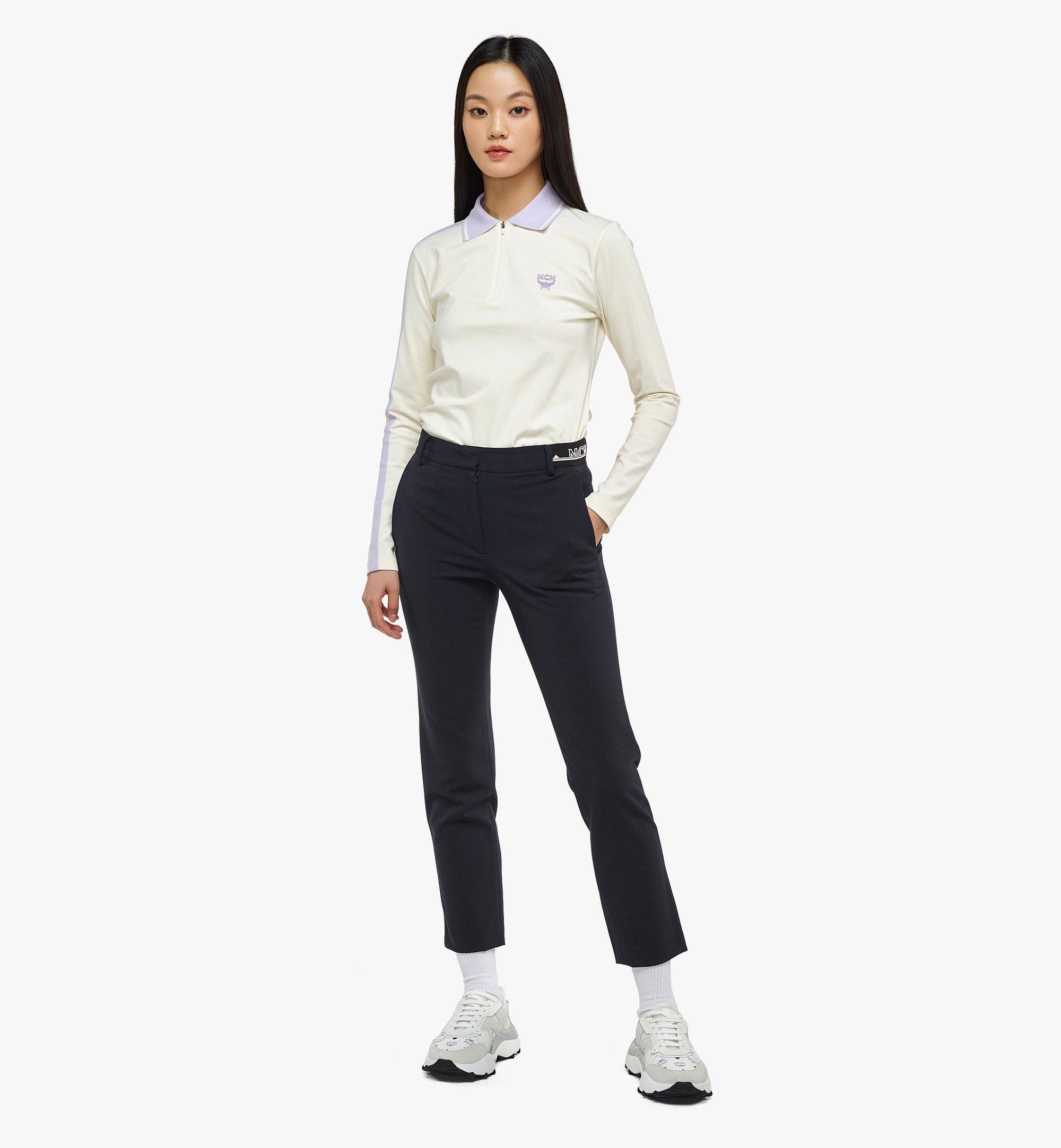 MCM Women’s Golf in the City Pants Navy MFPDSMM10VD00L Alternate View 2