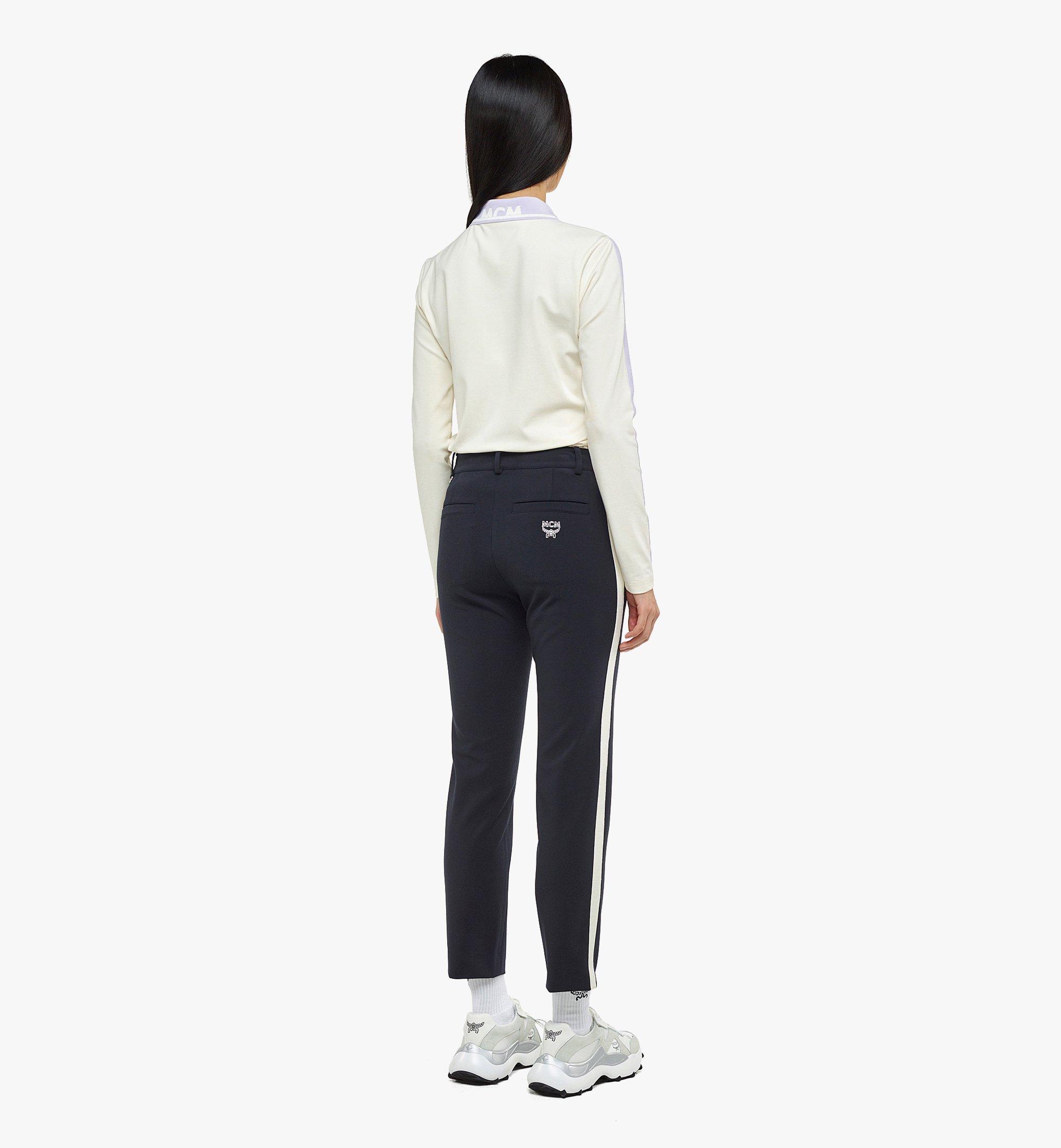MCM Women’s Golf in the City Pants Navy MFPDSMM10VD00L Alternate View 2