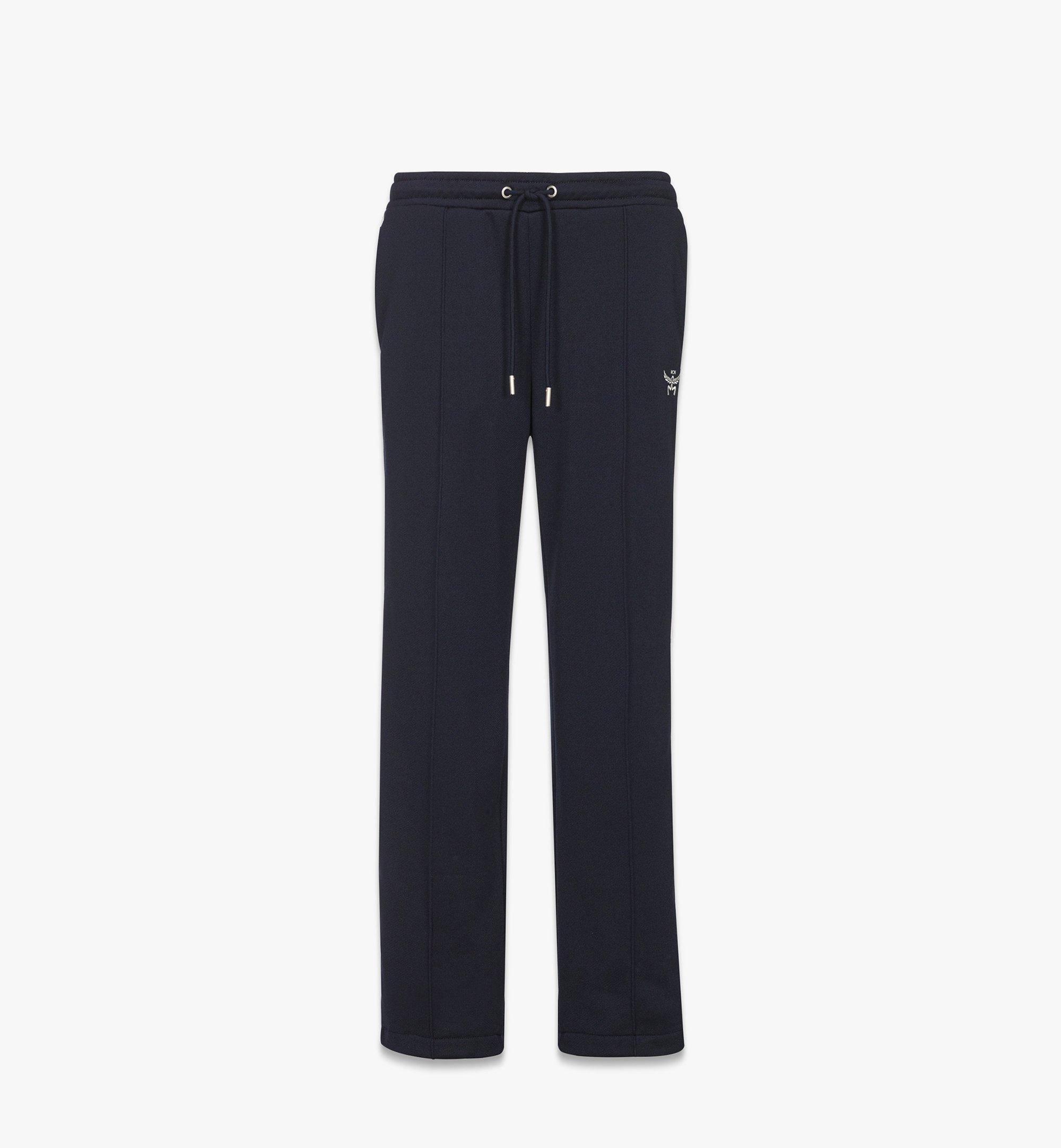 MCM Pantalon de survêtement Essentiel à logo en tissu éponge Navy MFPESBC02VD00S Plus de photos 1