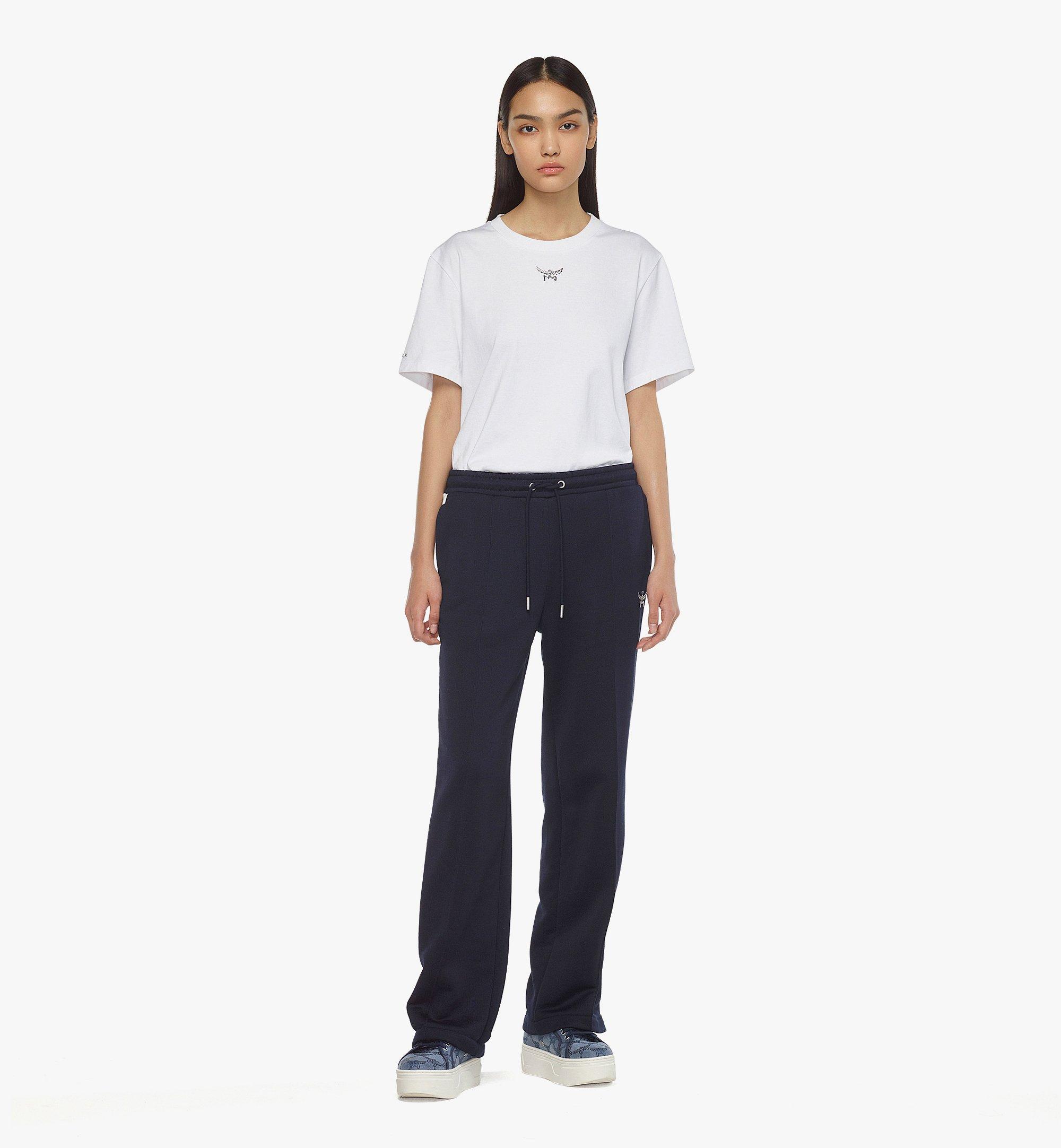 MCM Pantalon de survêtement Essentiel à logo en tissu éponge Navy MFPESBC02VD00S Plus de photos 2