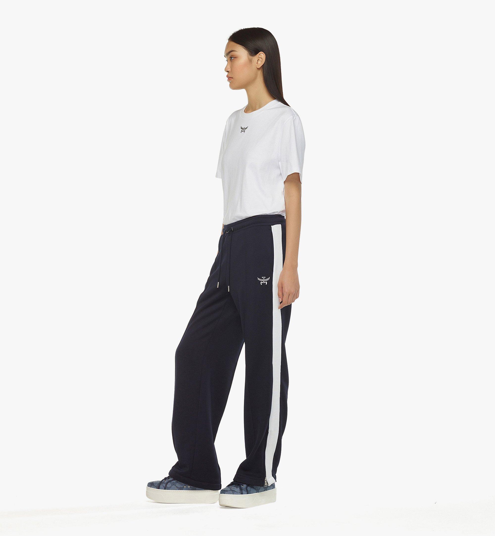 MCM Pantalon de survêtement Essentiel à logo en tissu éponge Navy MFPESBC02VD00S Plus de photos 2