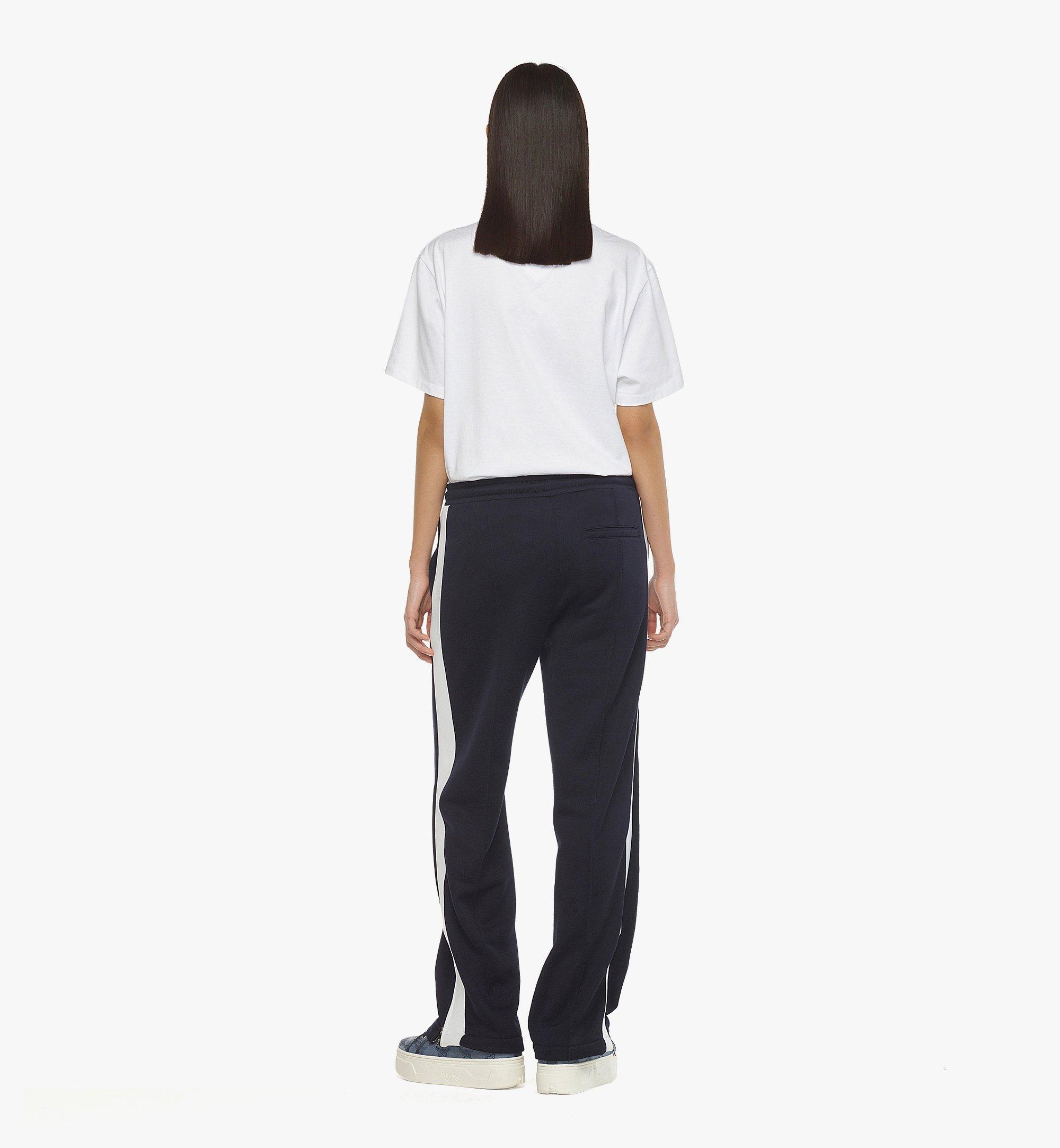 MCM Pantalon de survêtement Essentiel à logo en tissu éponge Navy MFPESBC02VD00S Plus de photos 3