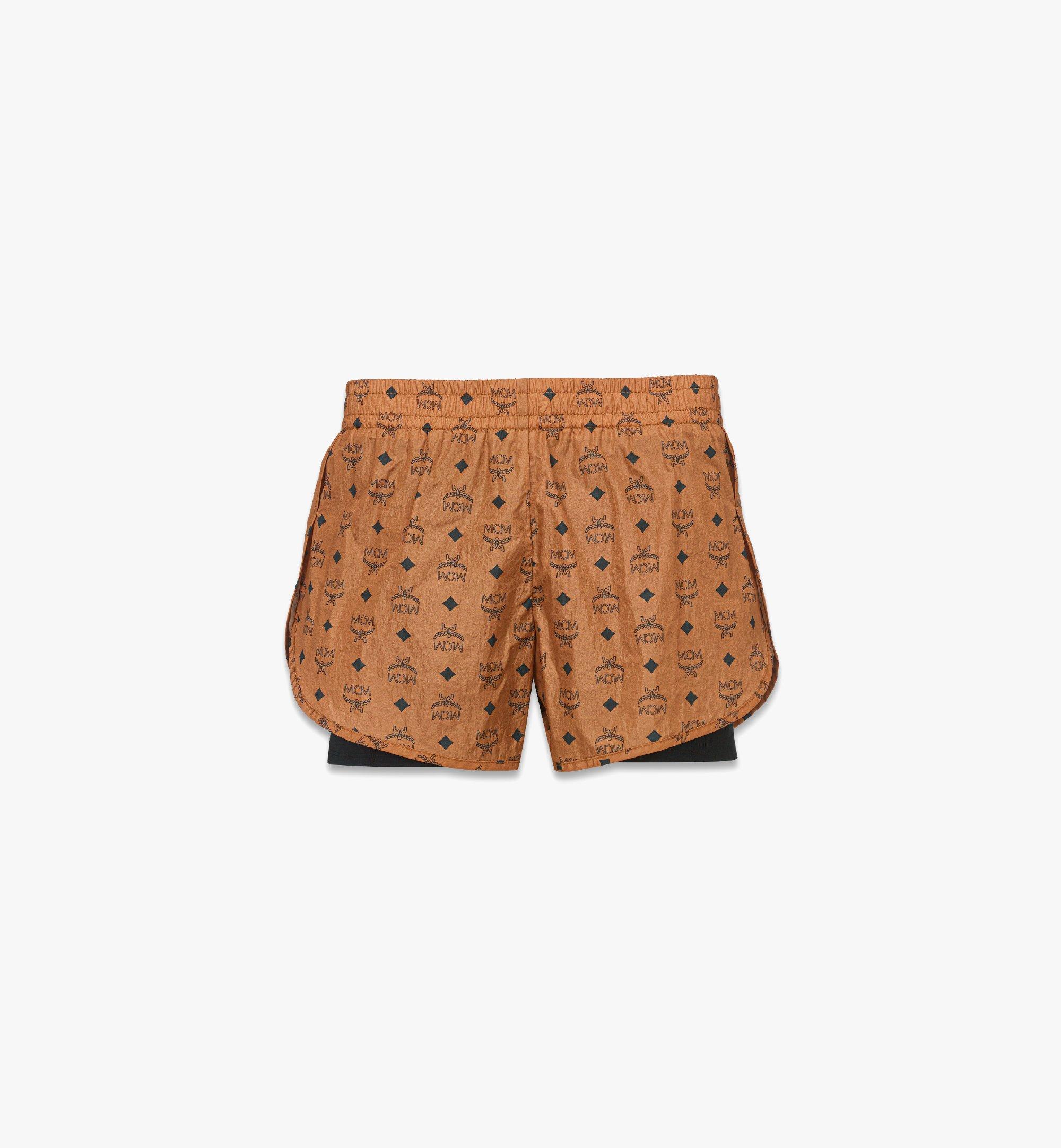 Short en ECONYL® à monogramme imprimé