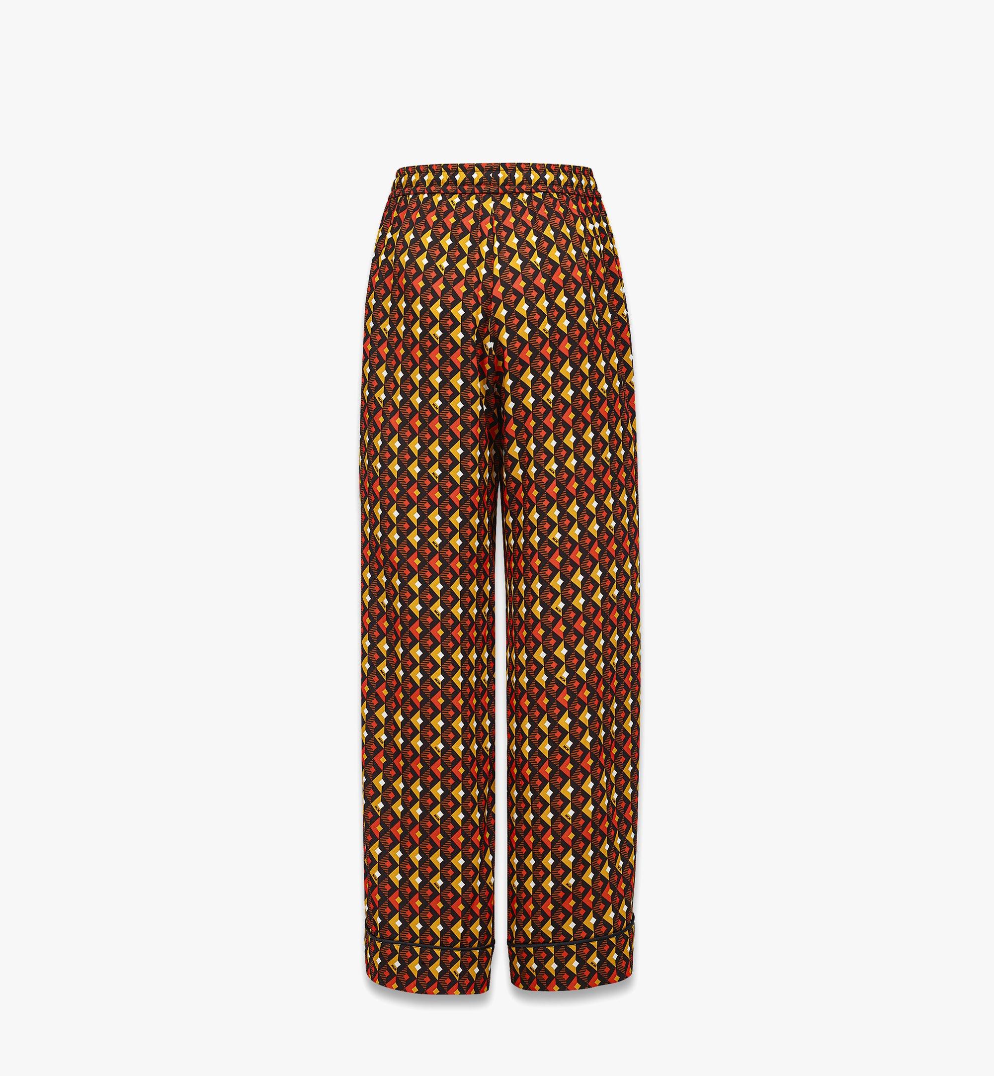 40 IT Silk Pajama Pants Orange | MCM ®US