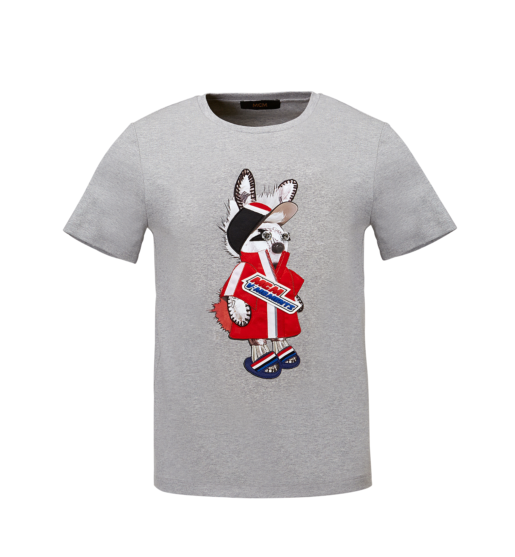 Large Women S Punk Rabbit T Shirt Grey Mcm Tw