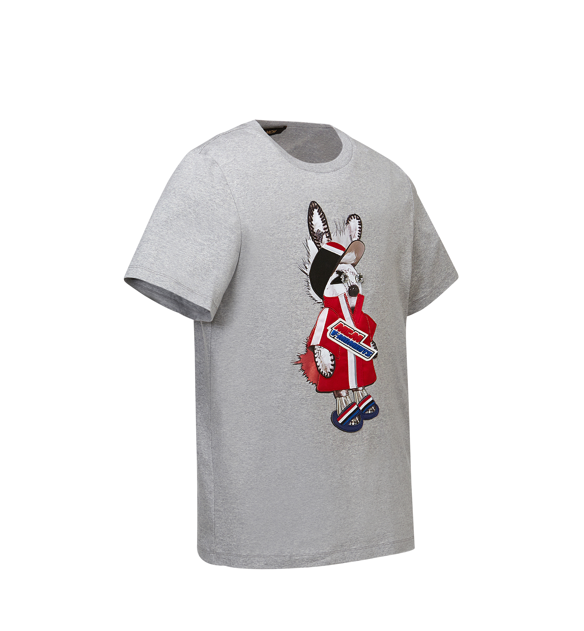 Large Women S Punk Rabbit T Shirt Grey Mcm Tw