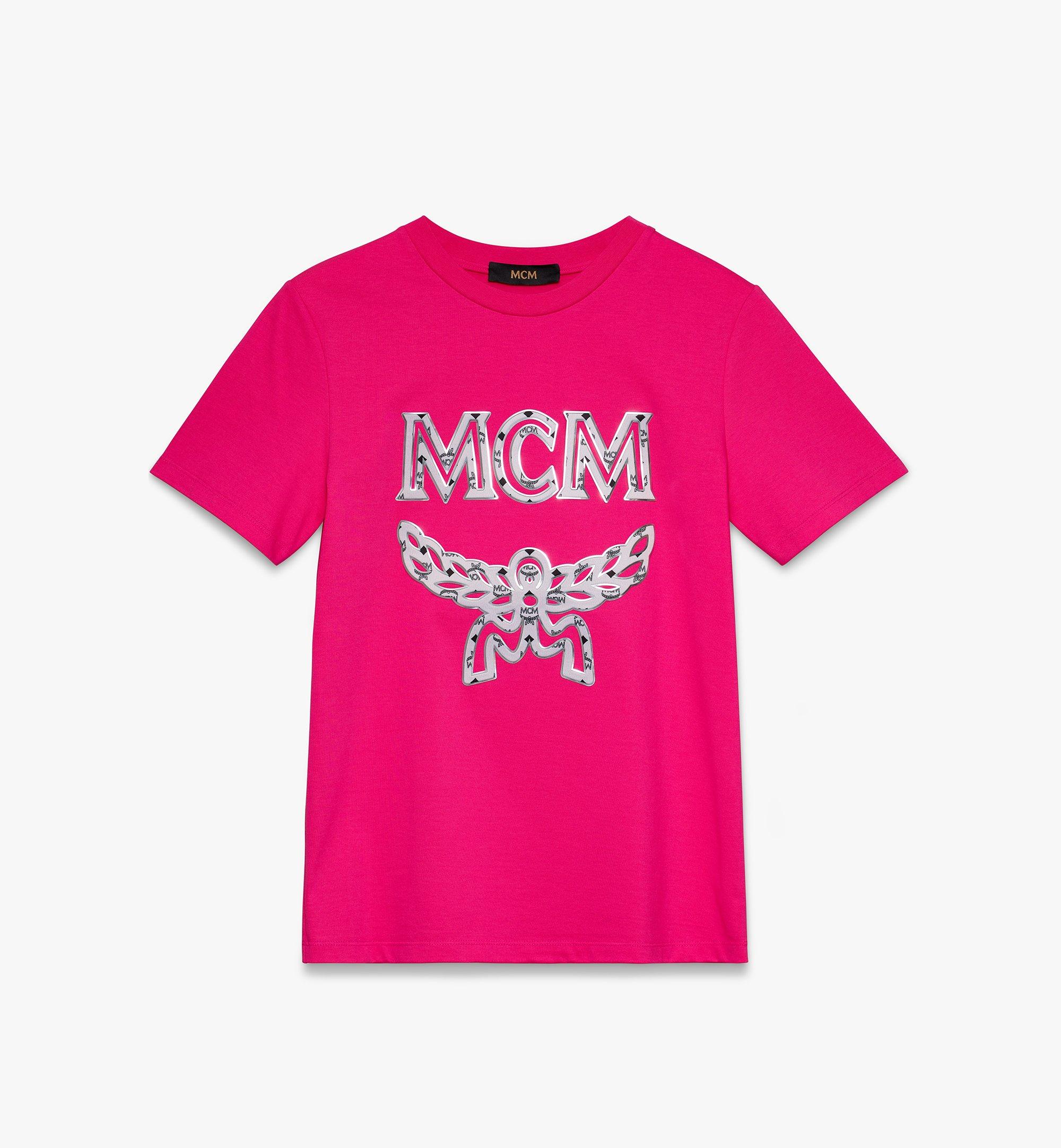MCM Women's Classic Logo T-Shirt  MFT9AMM11QS0XS Alternate View 1