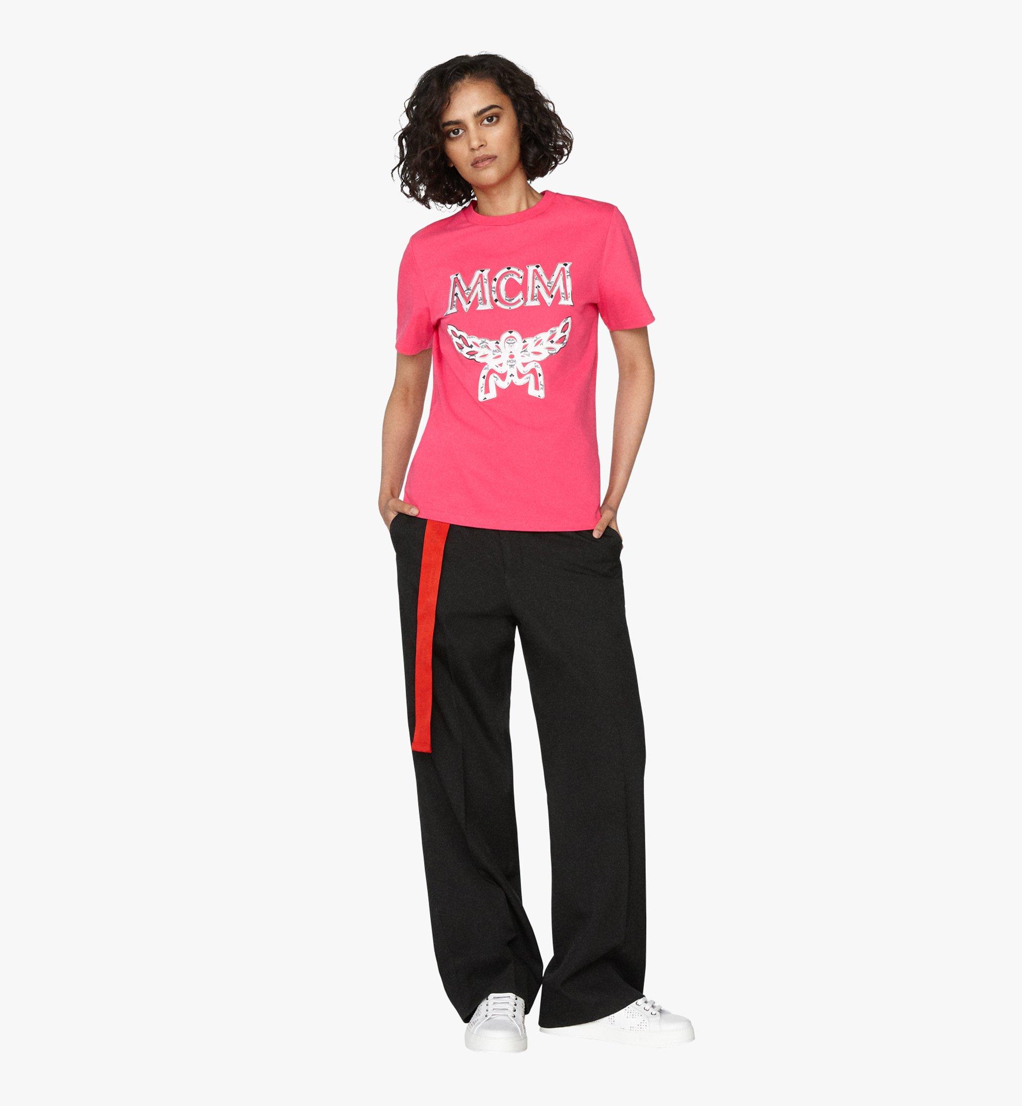 MCM Women's Classic Logo T-Shirt  MFT9AMM11QS0XS Alternate View 2