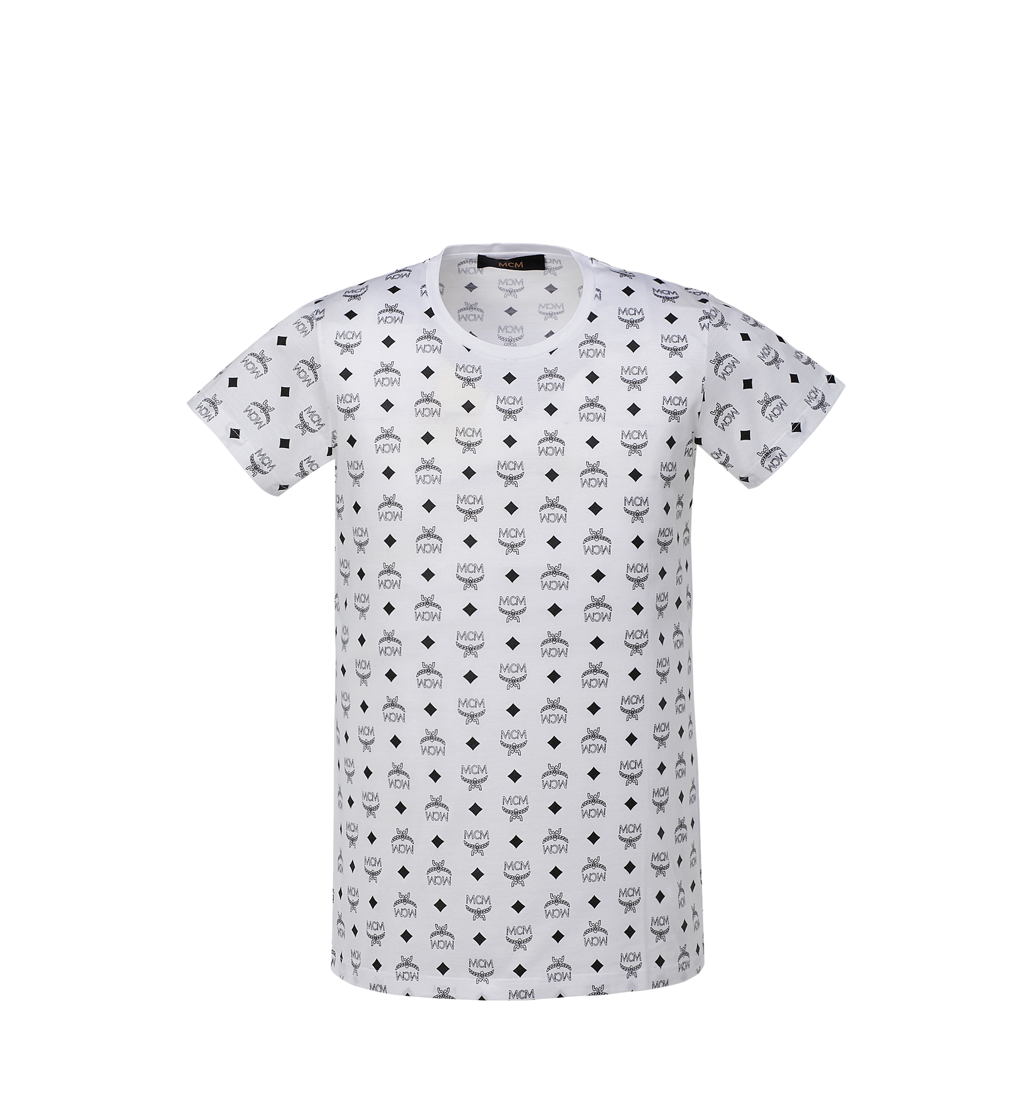 MCM Women's Visetos Print T-Shirt White MFT9SMM50WT0XS Noch mehr sehen 1