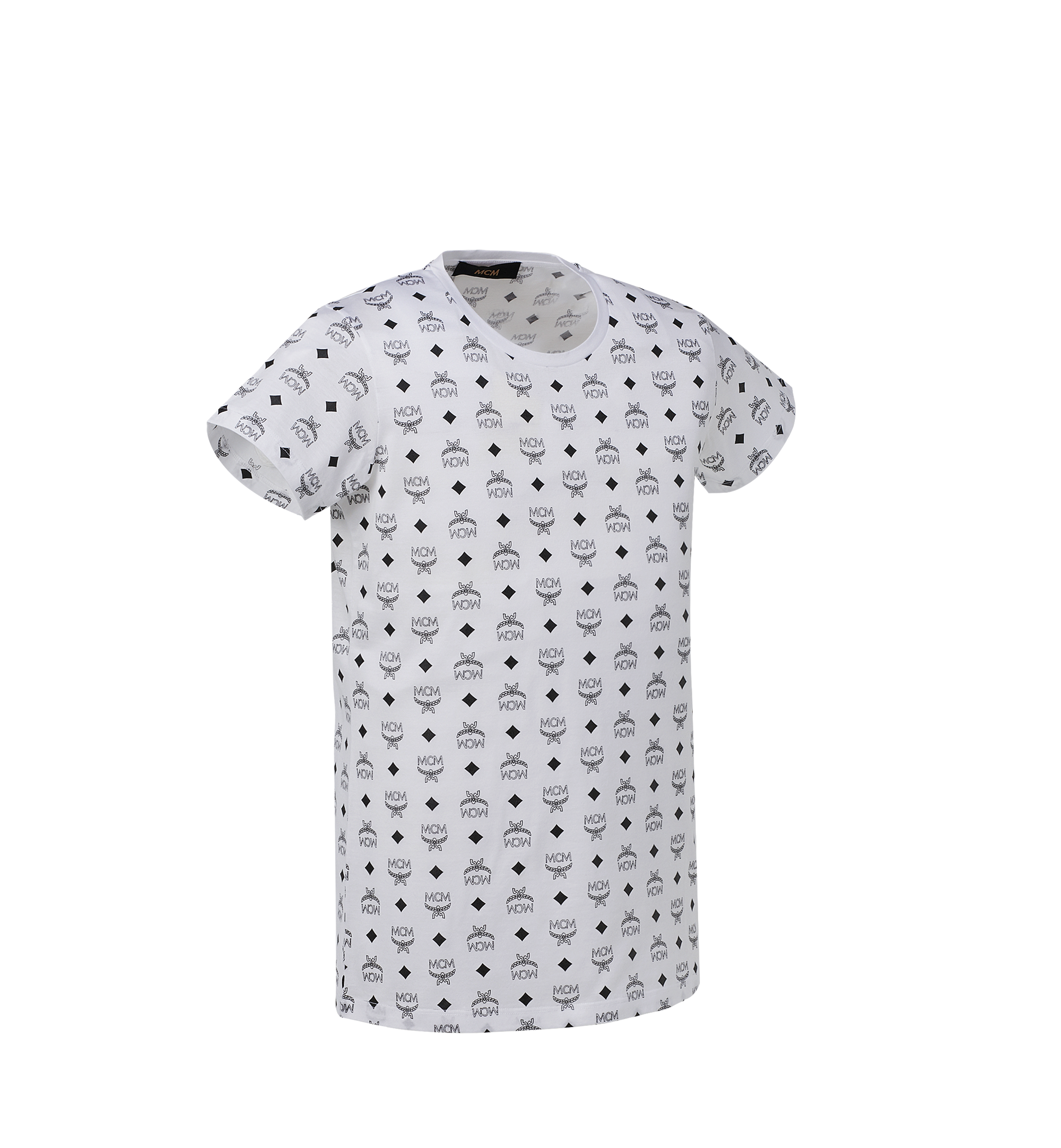 MCM Women's Visetos Print T-Shirt White MFT9SMM50WT0XS Noch mehr sehen 1