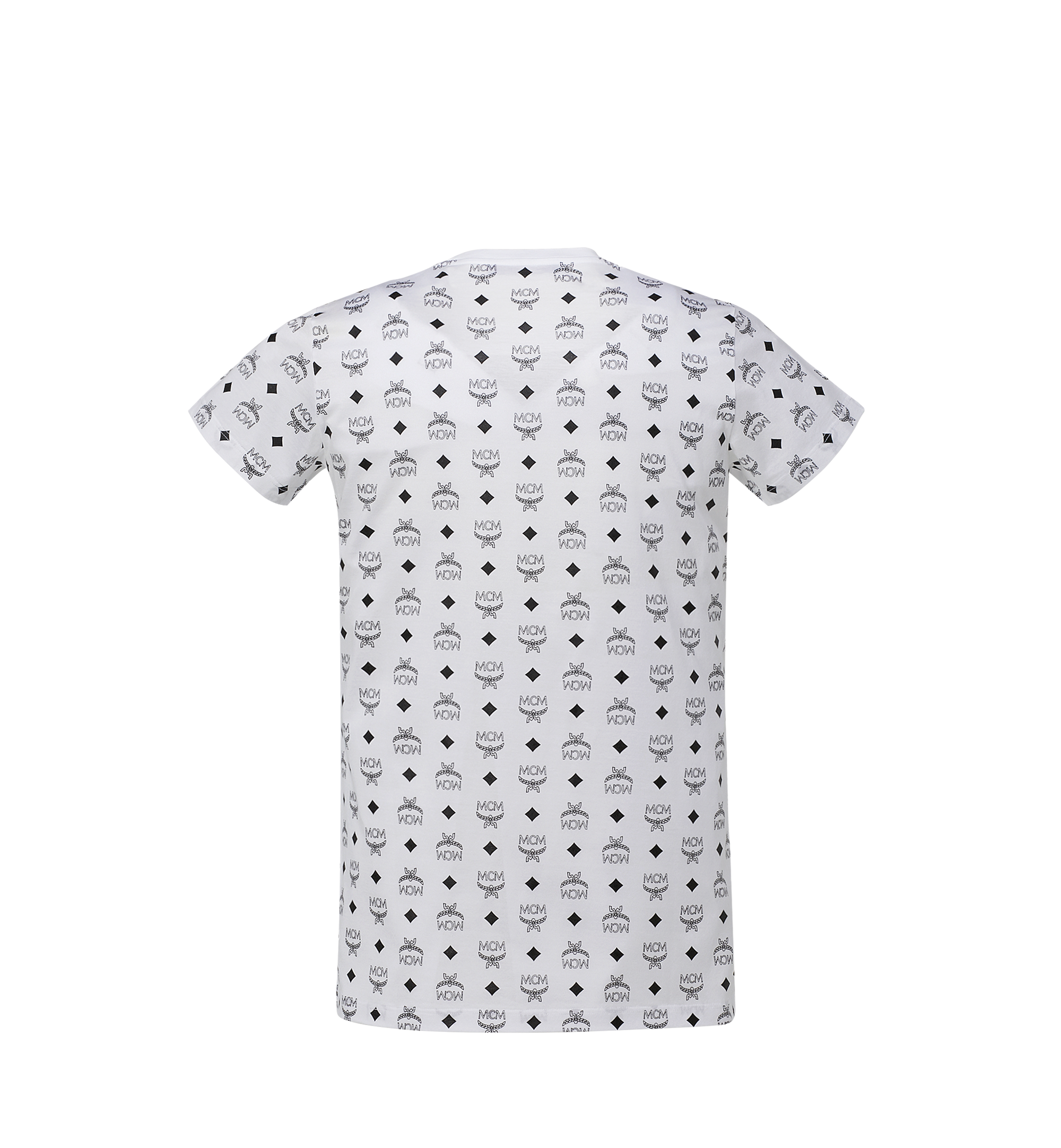 MCM Women's Visetos Print T-Shirt White MFT9SMM50WT0XS Noch mehr sehen 2