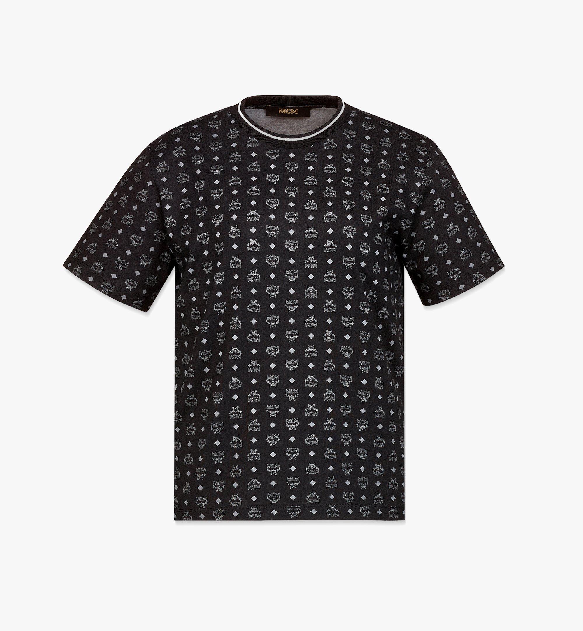 MCM Women’s Visetos Print T-Shirt Black MFTBAMM03BK00M 更多視圖 1