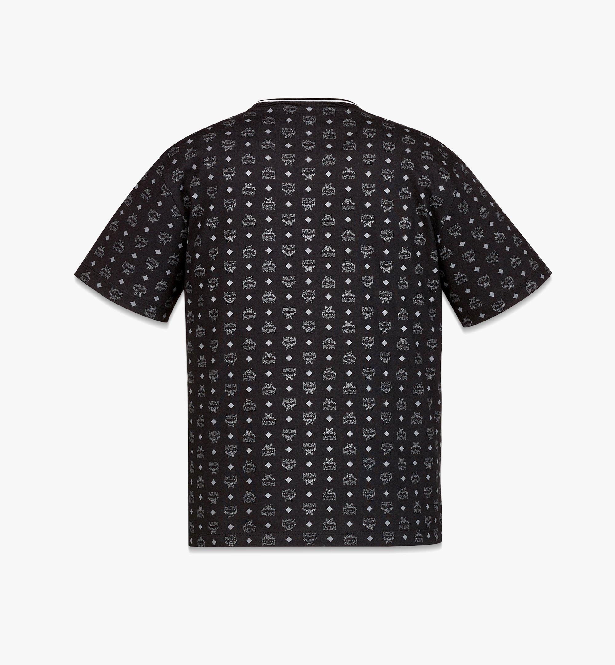 MCM Women’s Visetos Print T-Shirt Black MFTBAMM03BK00M 更多視圖 1