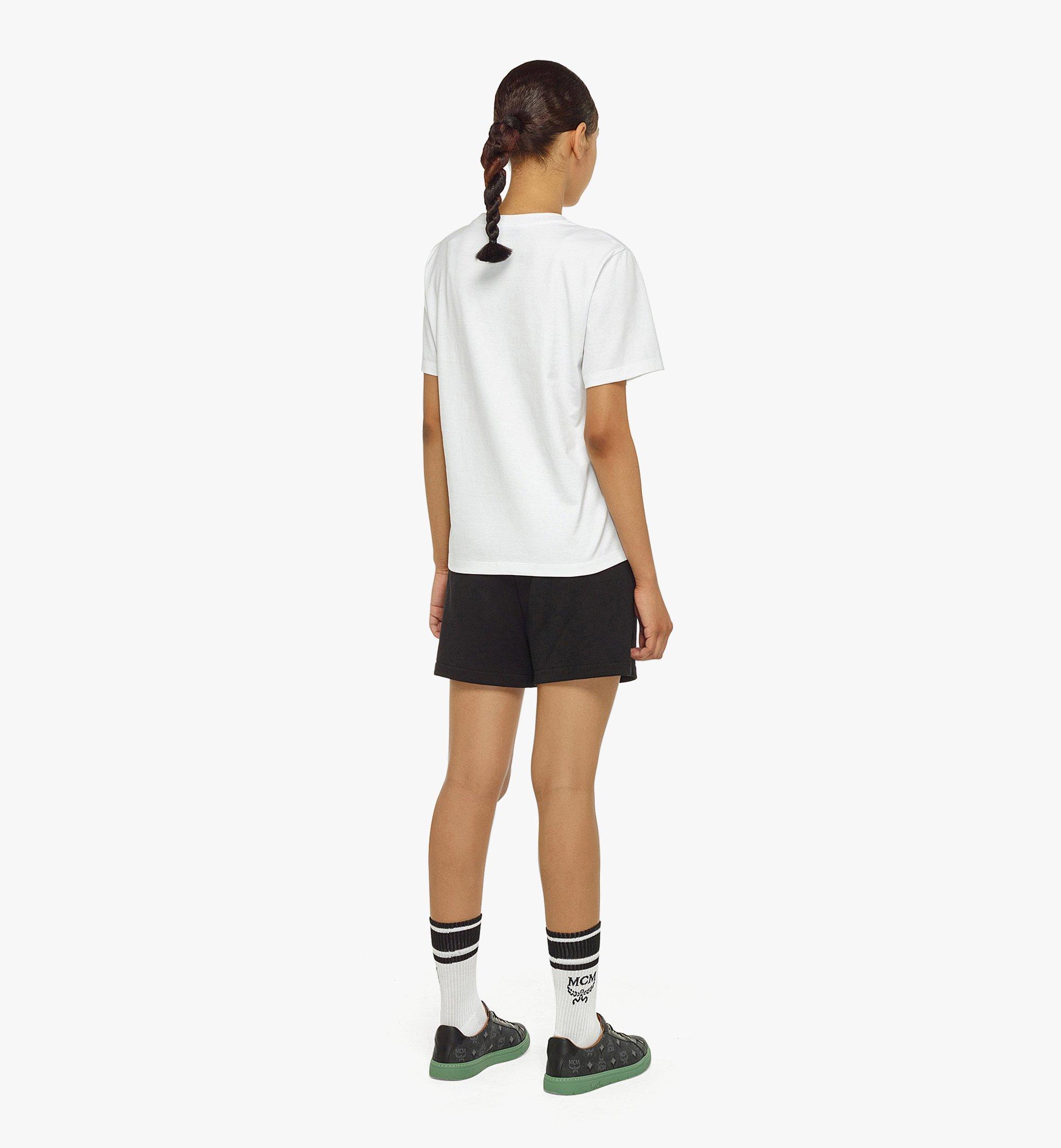 MCM ウィメンズ  Tシャツ White MFTCAMM04WT0XL ほかの角度から見る 2