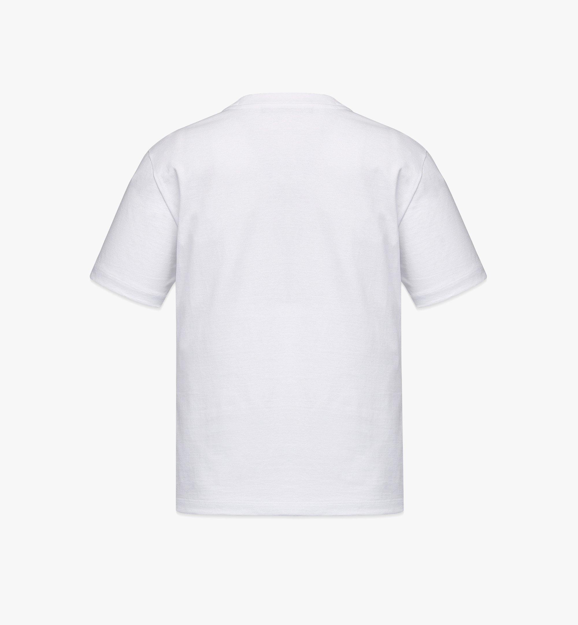 MCM Women’s New Year Tiger Print T-Shirt in Organic Cotton White MFTCSXL01WT00M Alternate View 1