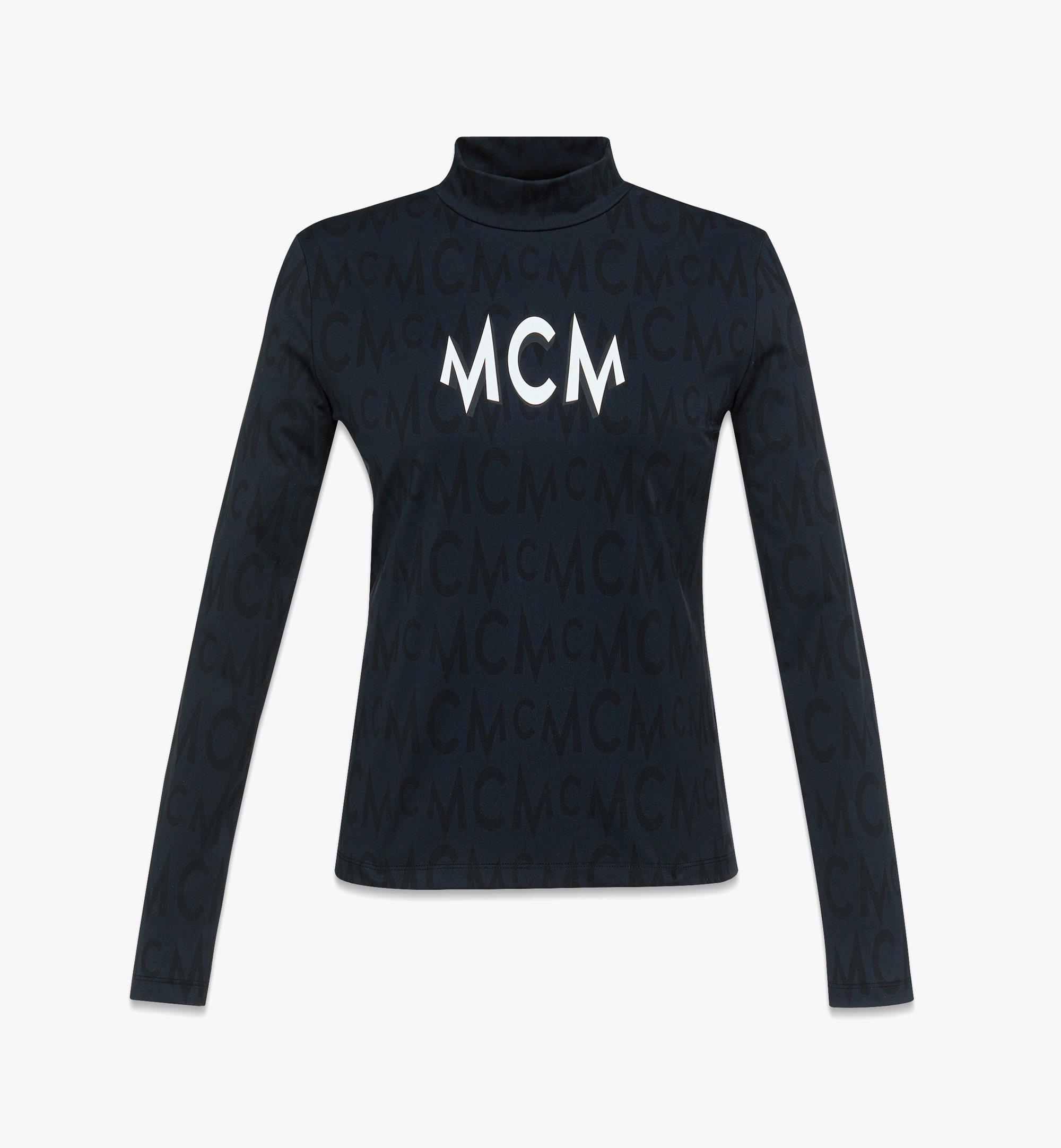Longsleeve aus recyceltem Nylon mit Monogramm