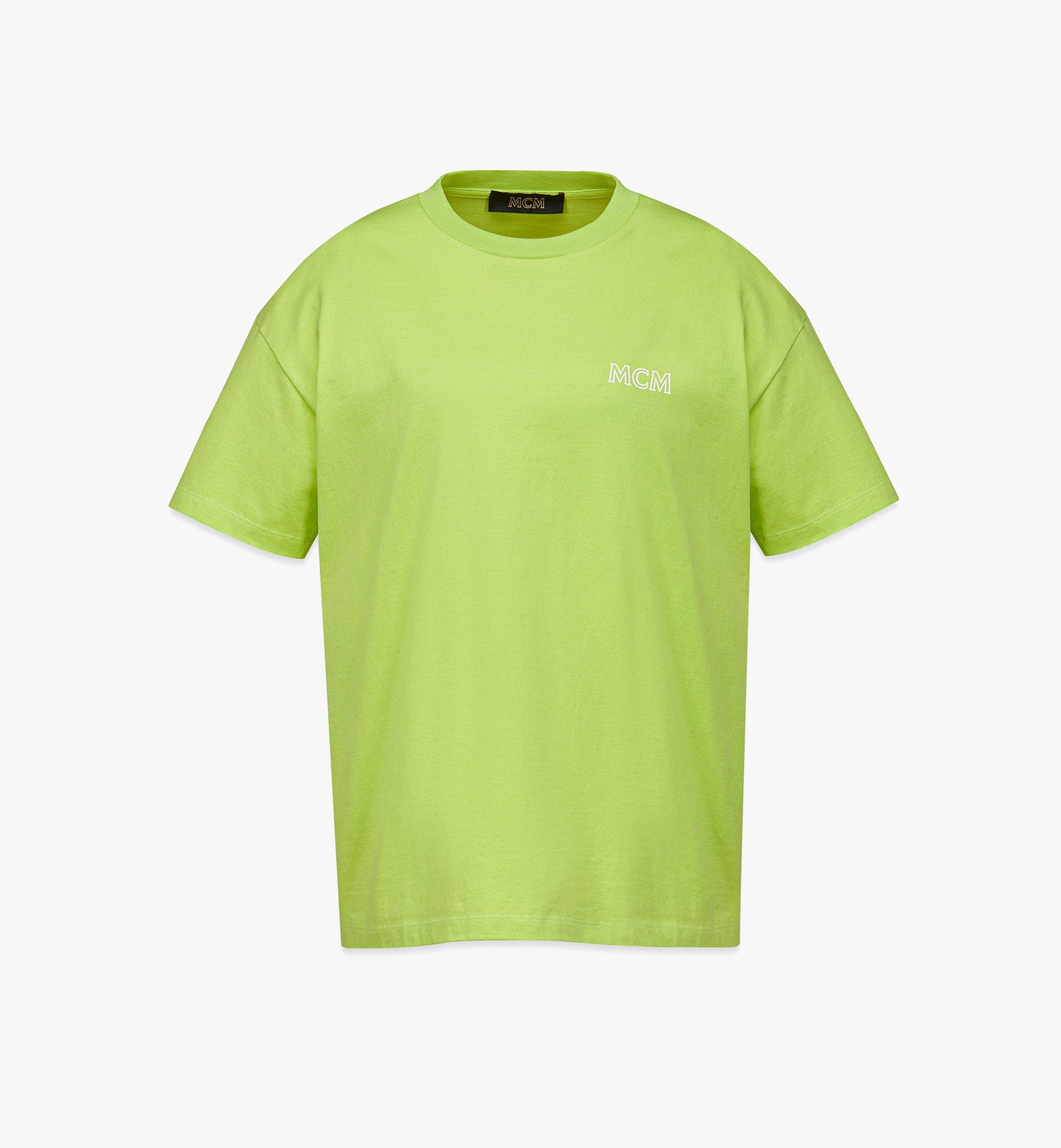 MCM 〈メタオーシャン〉ウィメンズ ロゴ Tシャツ - オーガニック コットン Green MFTDSMM04J700S ほかの角度から見る 1