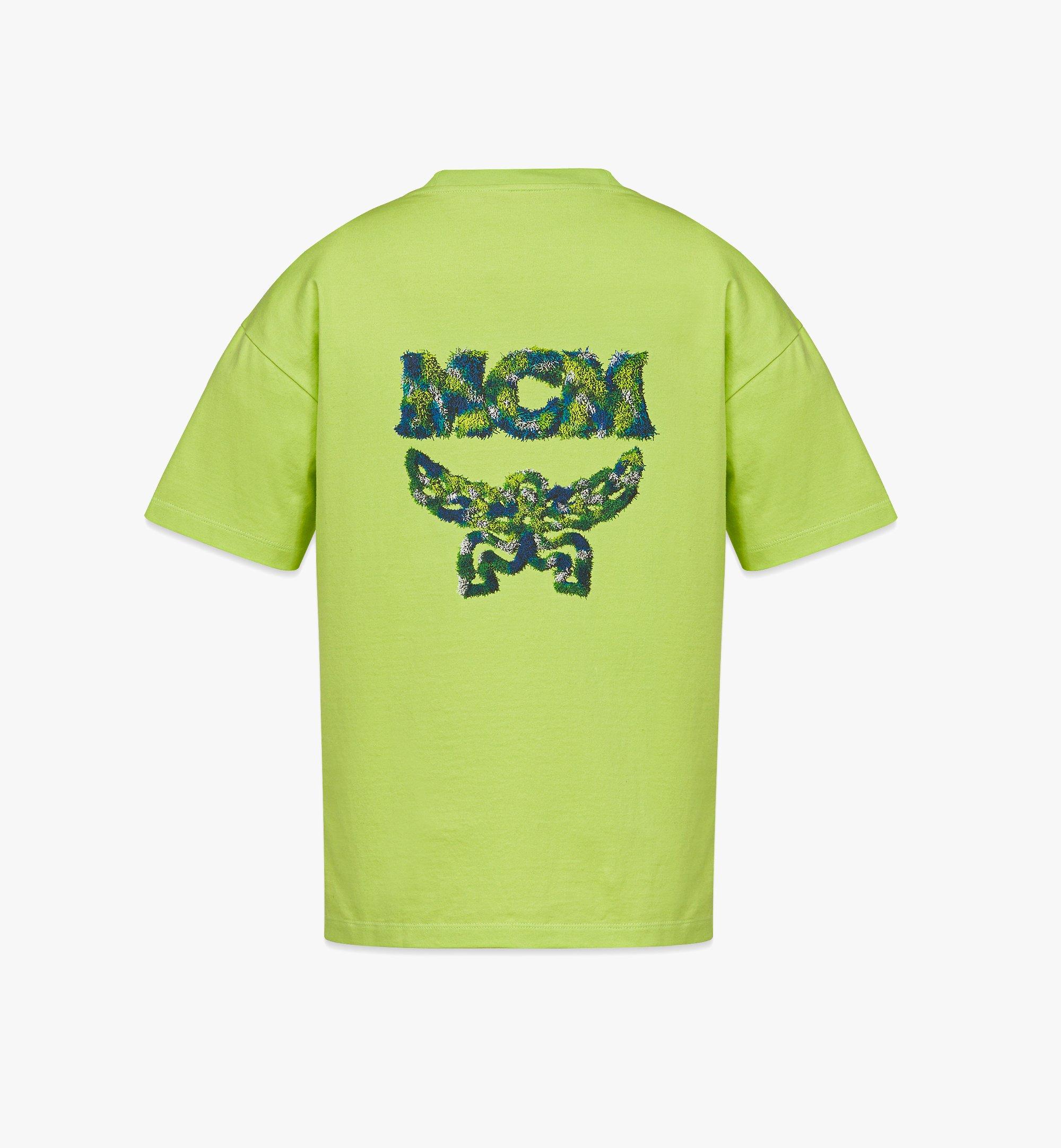 MCM 〈メタオーシャン〉ウィメンズ ロゴ Tシャツ - オーガニック コットン Green MFTDSMM04J700S ほかの角度から見る 1
