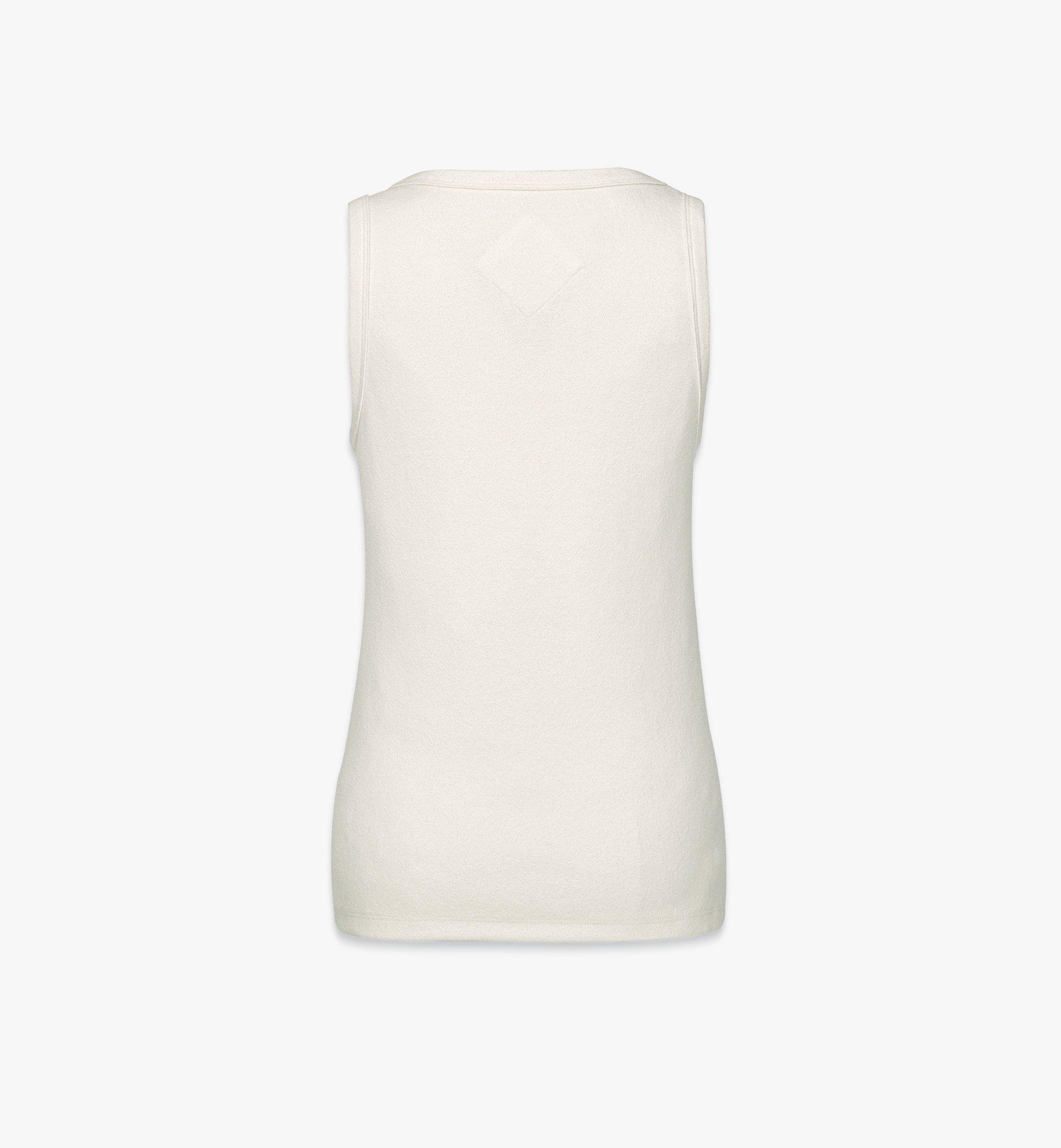 MCM Débardeur Logo Bouclé White MFTESMM04WI00S Plus de photos 1
