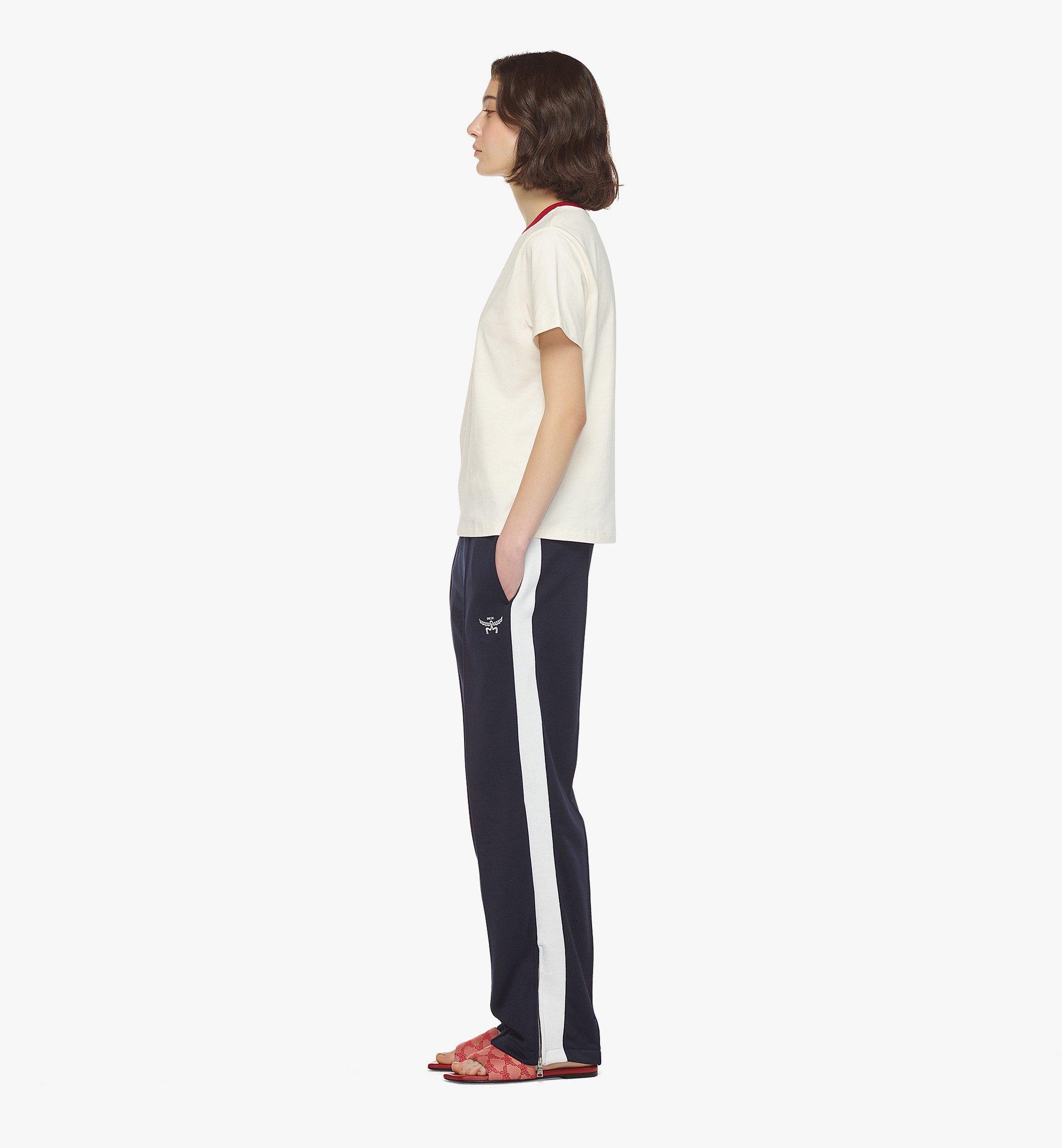 MCM ハートロゴ Tシャツ - オーガニックコットン White MFTESMM05WI00M ほかの角度から見る 2