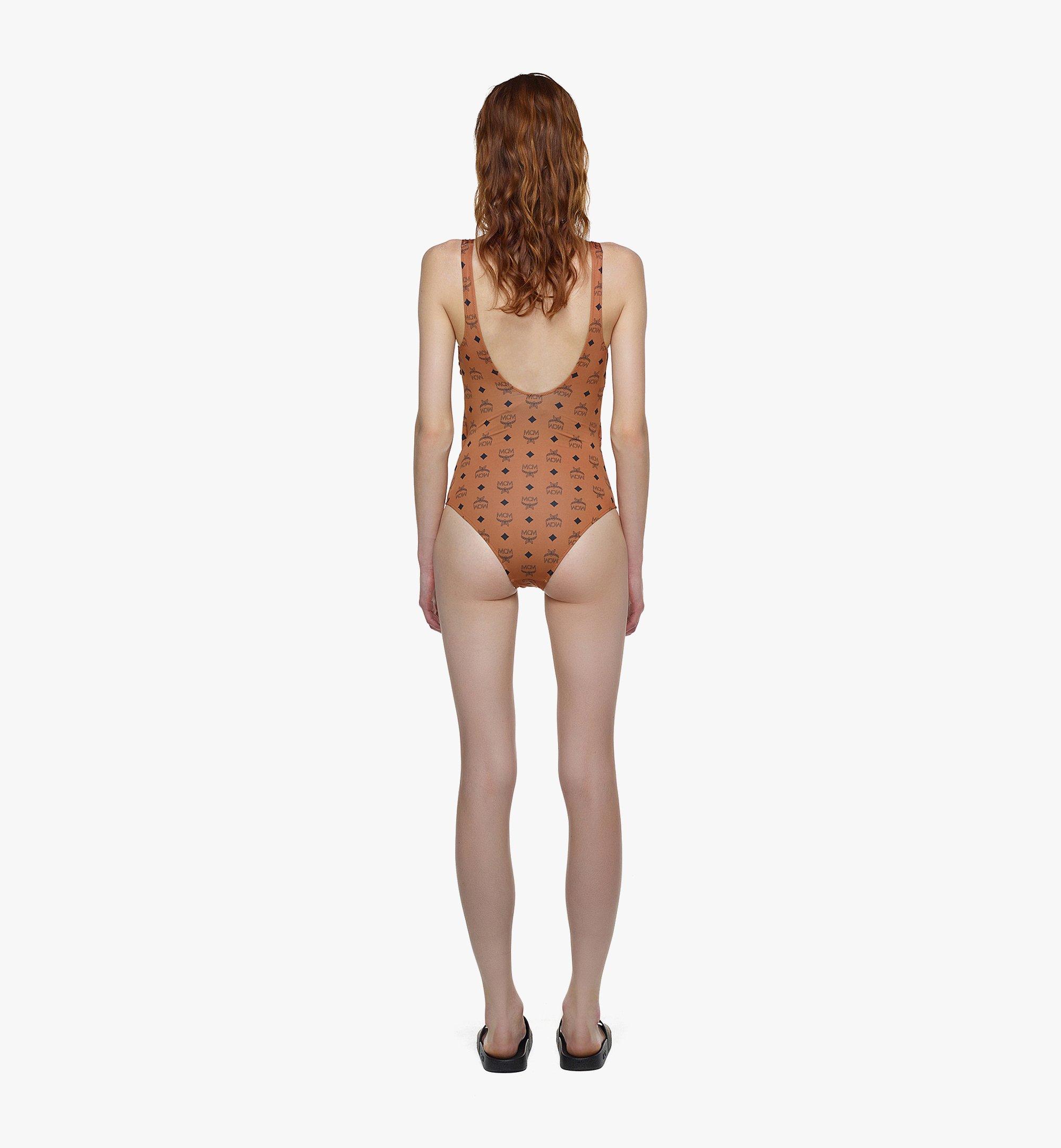 MCM Monogram Print Swimsuit  MFWFSMM02CO00L Alternate View 3