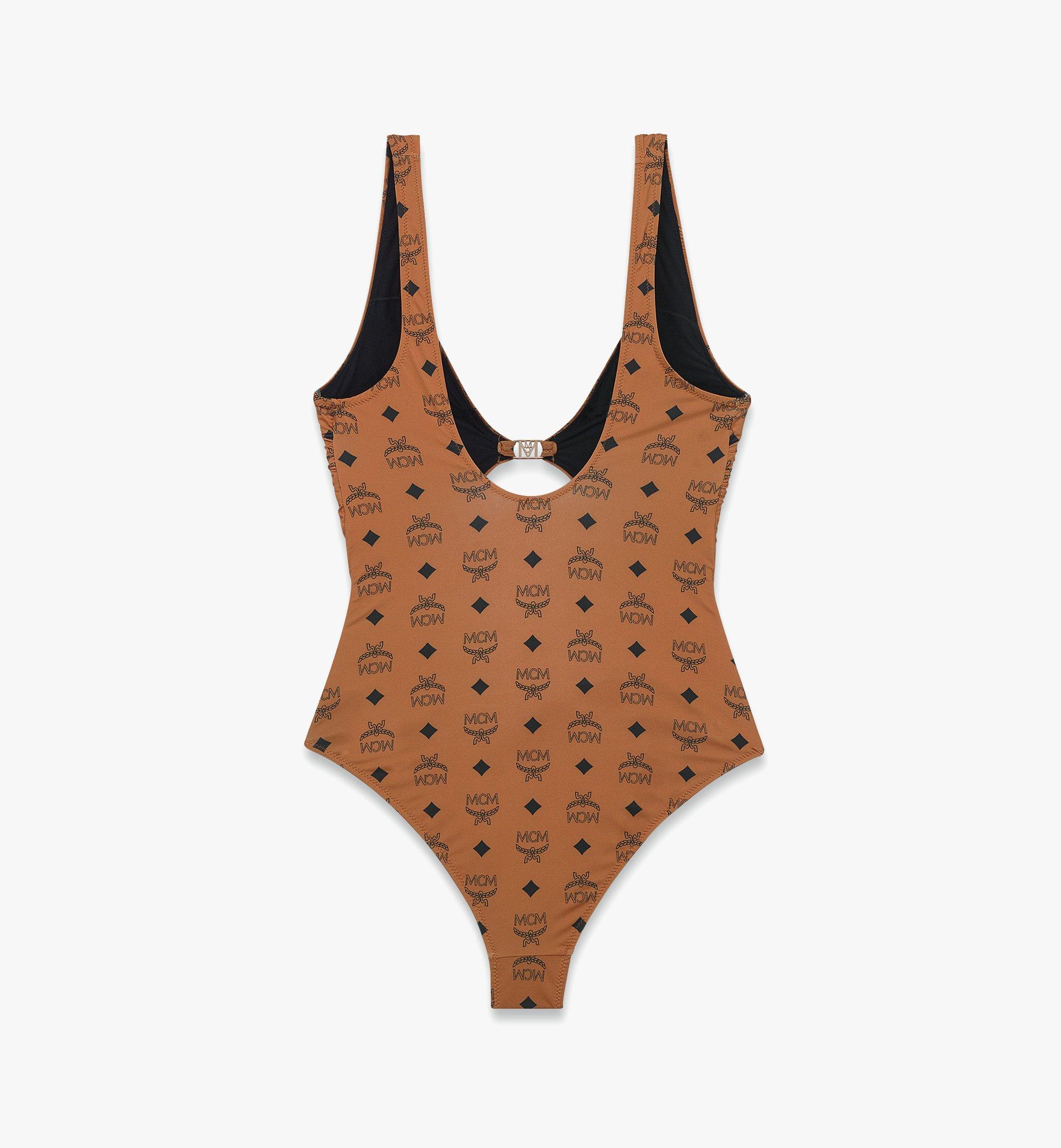 Monogram Print Swimsuit