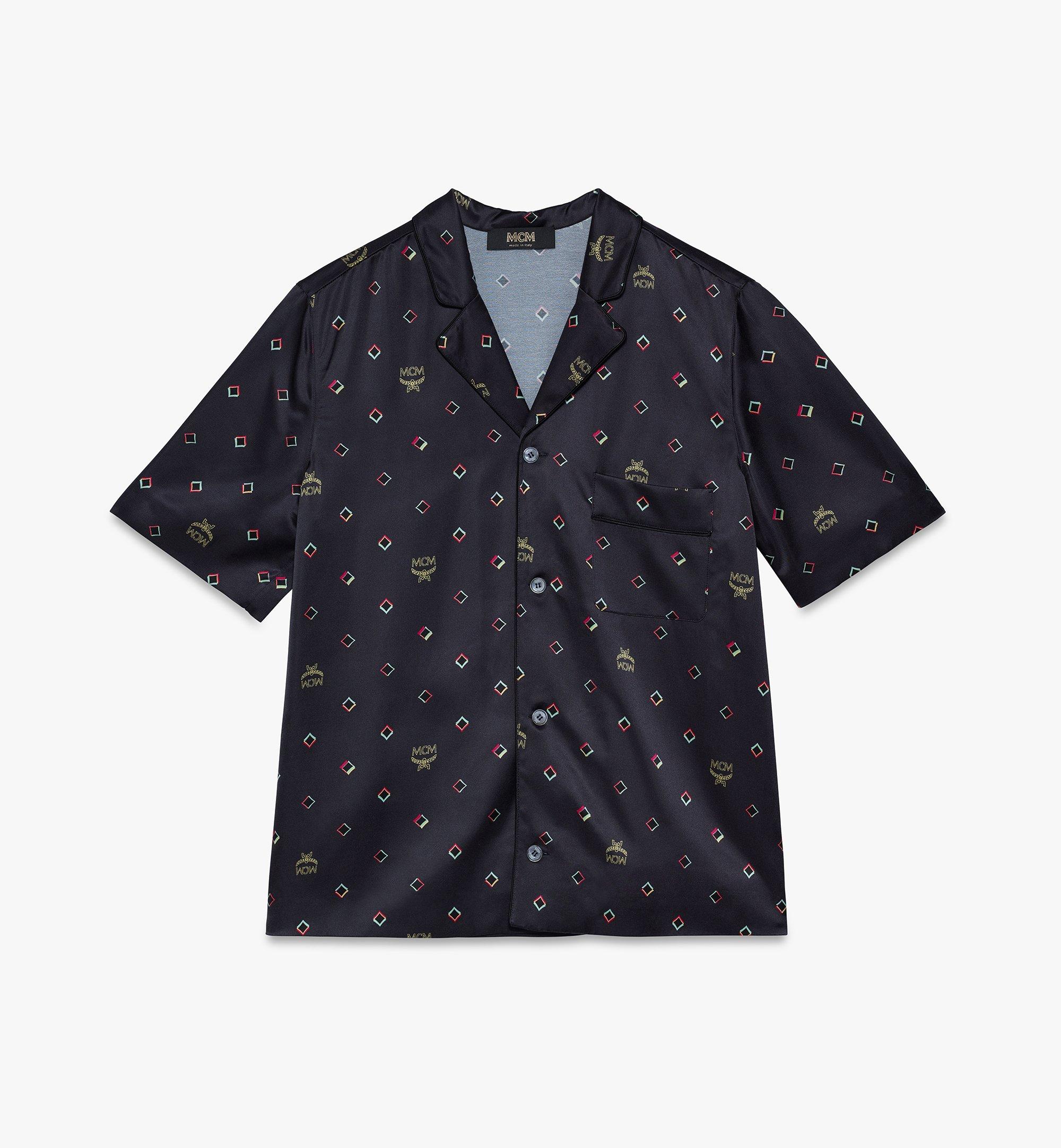 Women's Disco Diamond Print Pajama Top