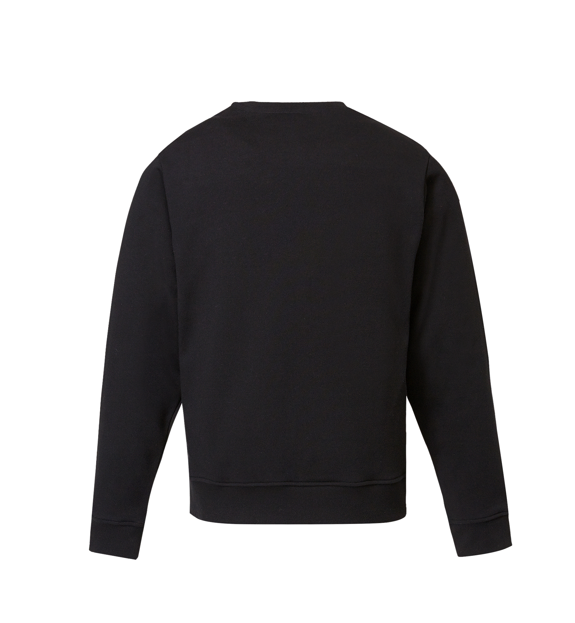 MCM Men's Brass Plate Sweatshirt Black MHA8AMM07BK00S Alternate View 2