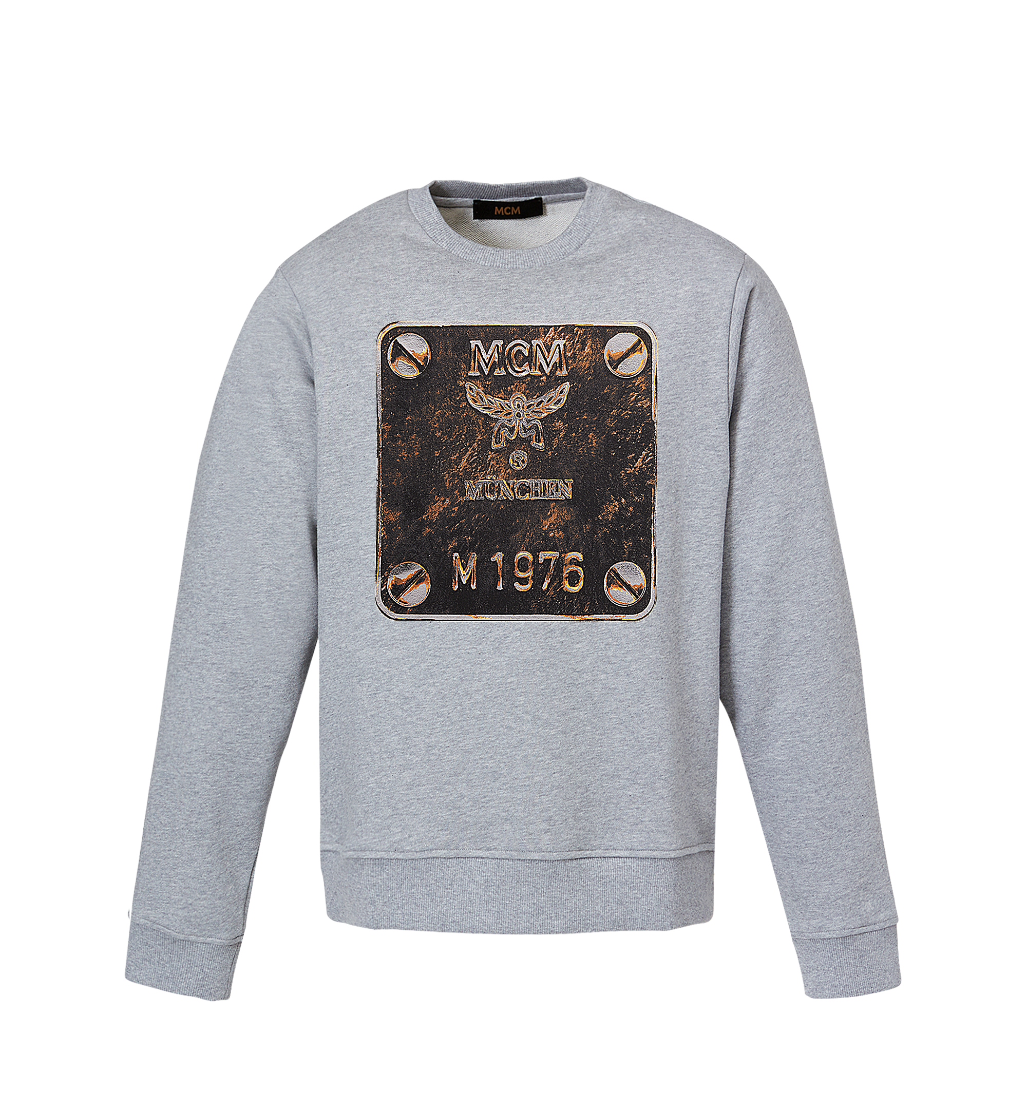 MCM Men's Brass Plate Sweatshirt  MHA8AMM07EG00L Alternate View 1